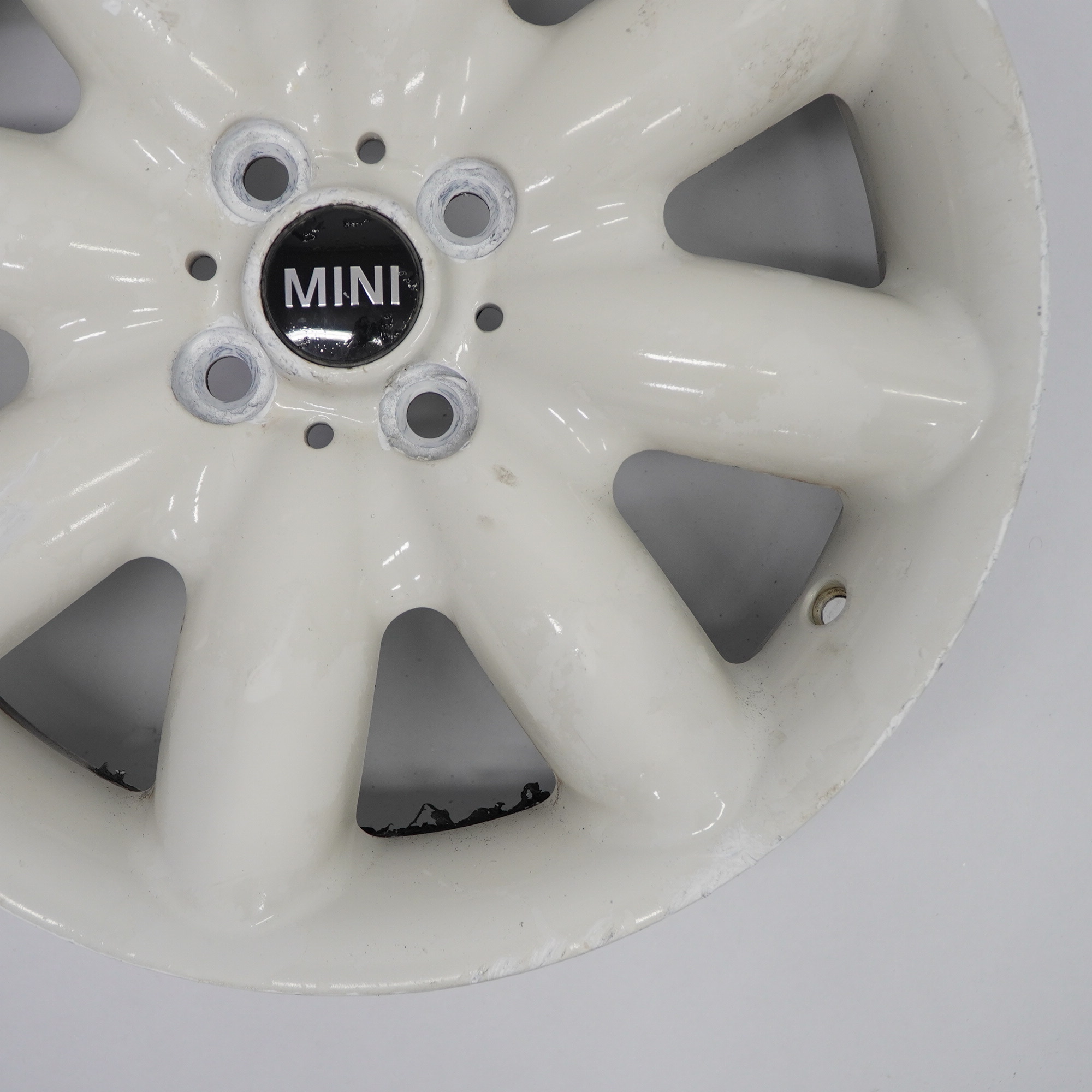 Mini Cooper One R50 R53 R55 R56 White Wheel Alloy Rim 17" 7J ET:48 S-Spoke 85