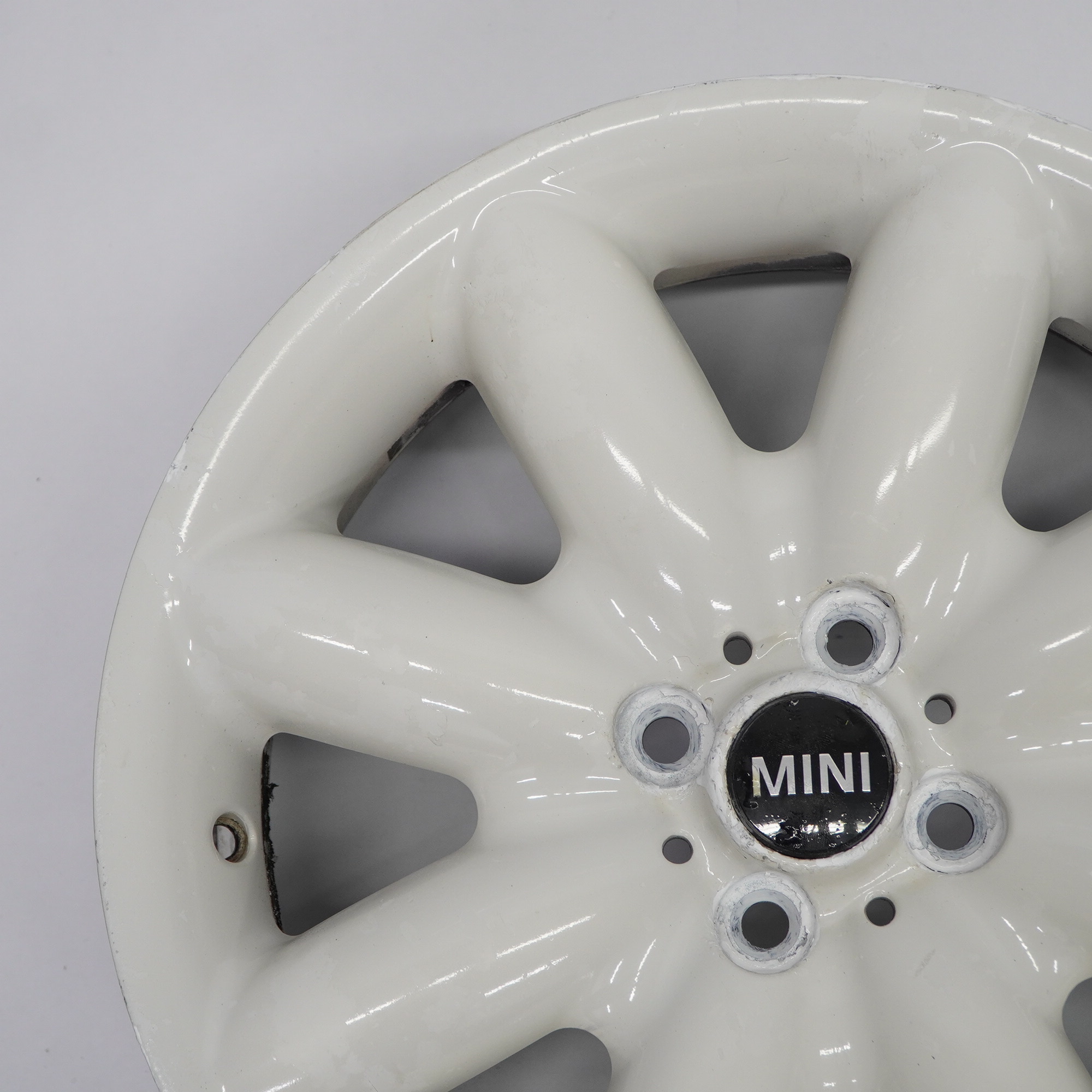 Mini Cooper One R50 R53 R55 R56 White Wheel Alloy Rim 17" 7J ET:48 S-Spoke 85