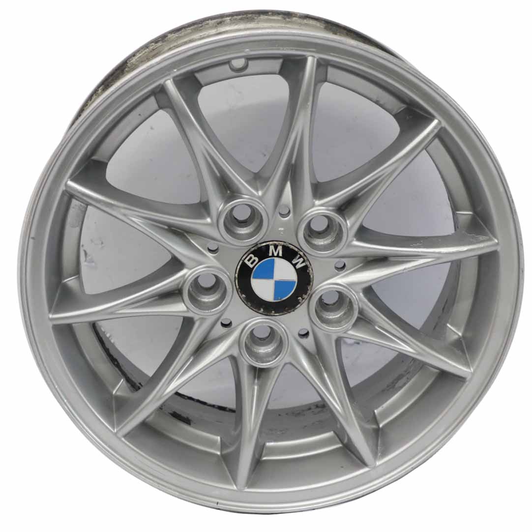 BMW Serie Z4 E85 Jante en Alliage 16" a Rayon etoile 104 ET:47 7J 6758189