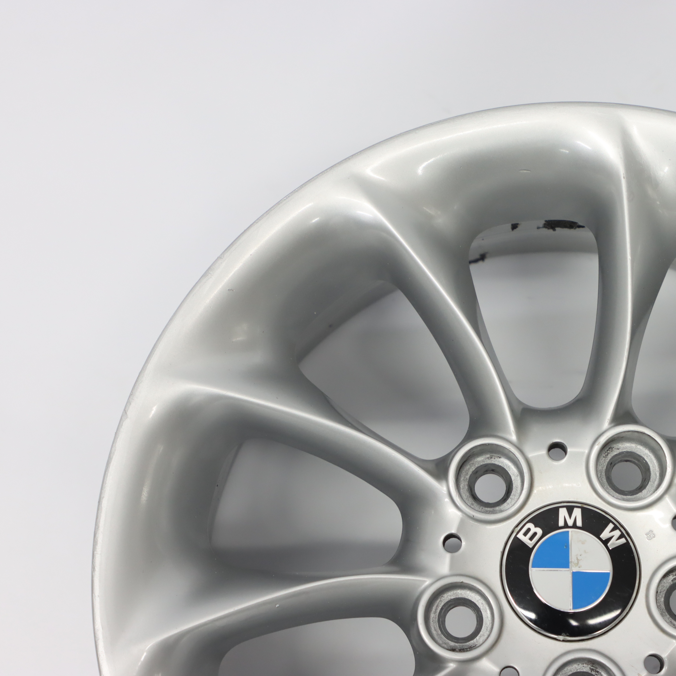 BMW Z4 Series E85 Silver Wheel Rim 17" 8J ET:47 Turbine Styling 106 6758191