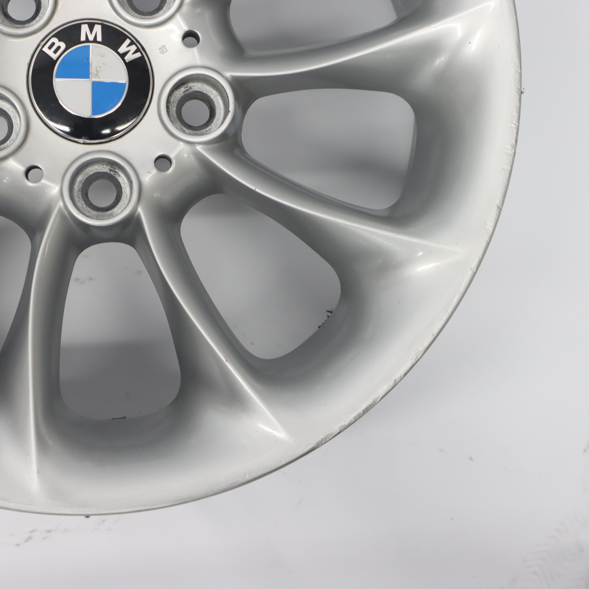 BMW Z4 Series E85 Silver Wheel Rim 17" 8J ET:47 Turbine Styling 106 6758191