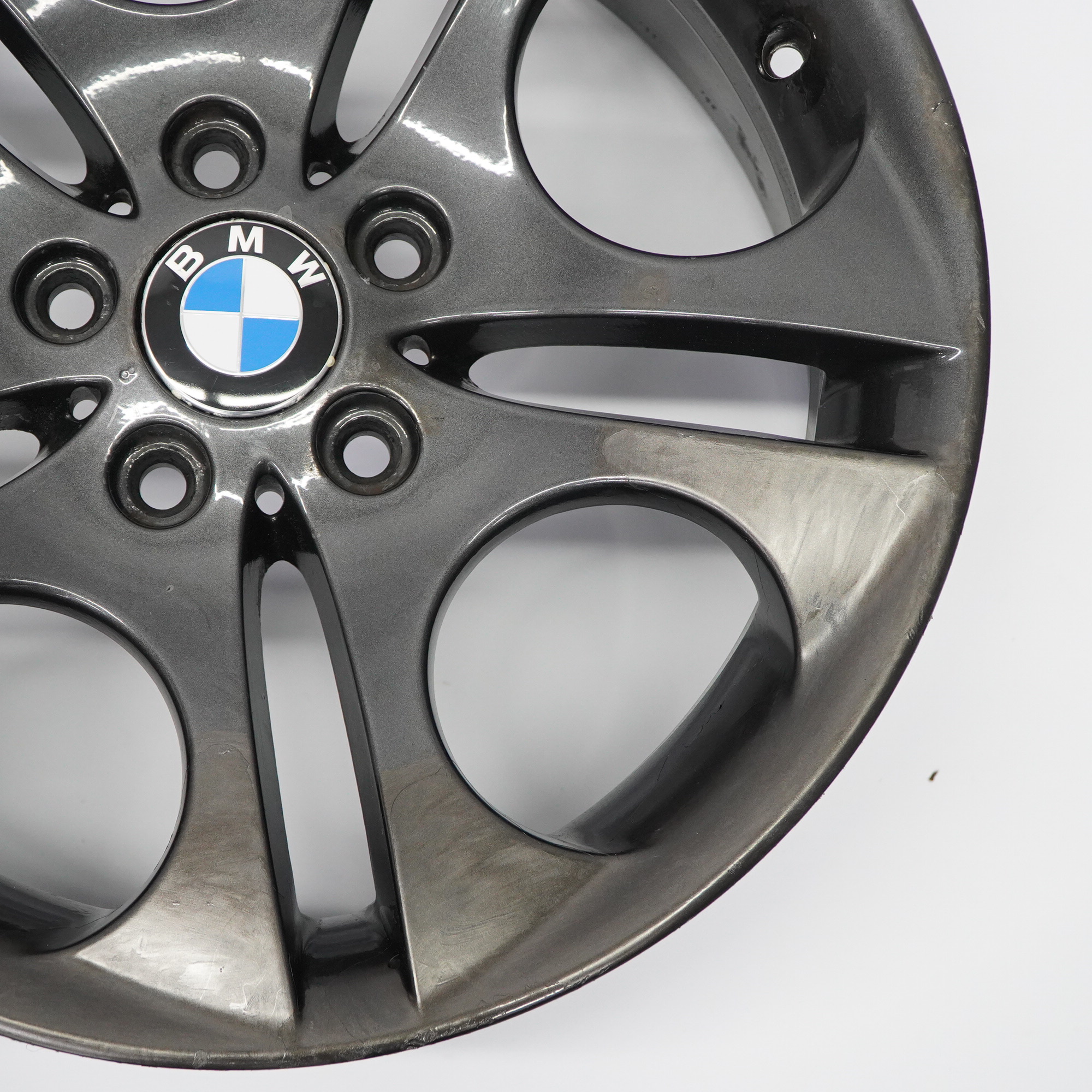 BMW Z4 E85 Jante avant alliage gris ferrique 18" Ellipsoid Styling 107 8J ET:47