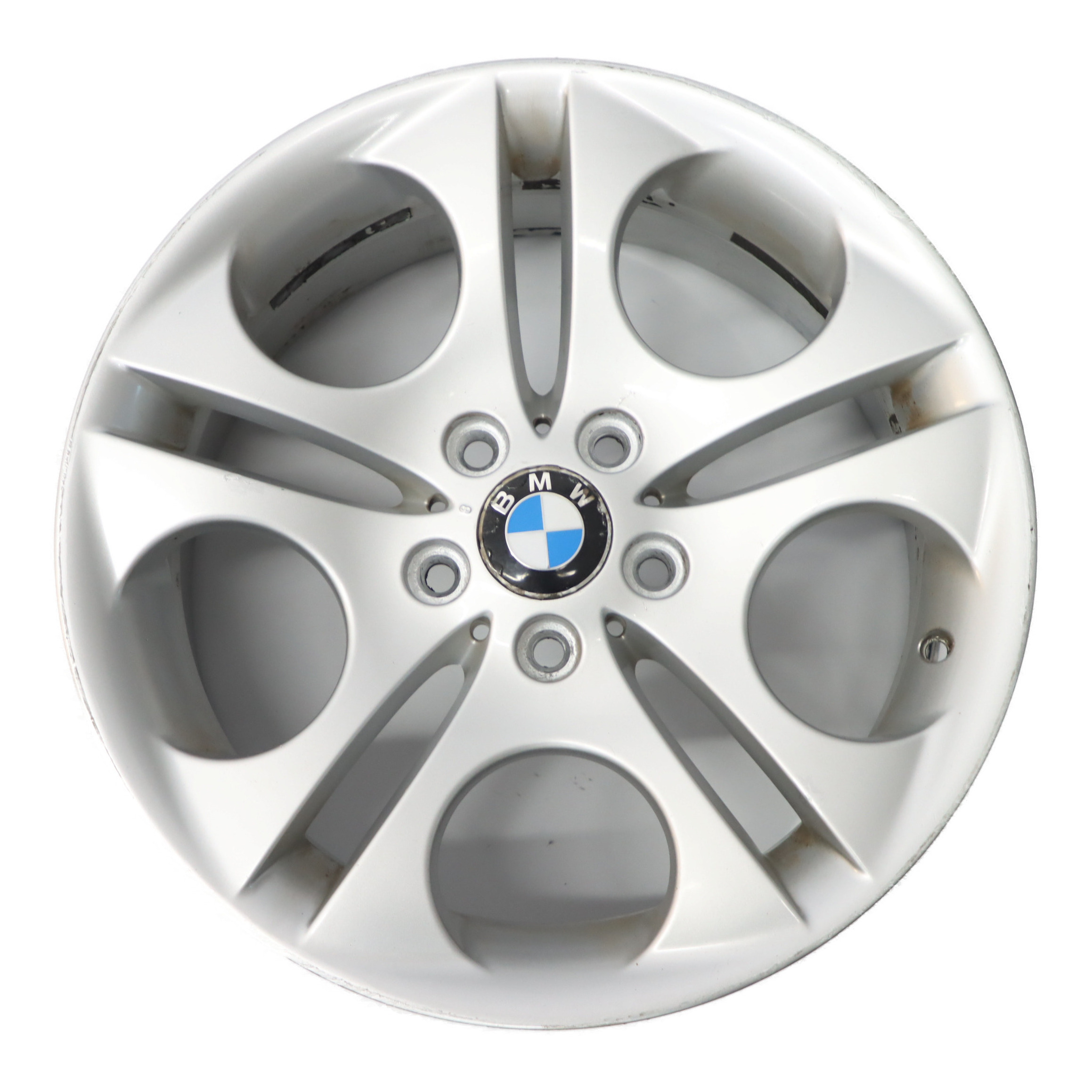 BMW Z4 E85 Silberne Hinter rad felge 18" Ellipsoid Styling 107 8,5J ET:50