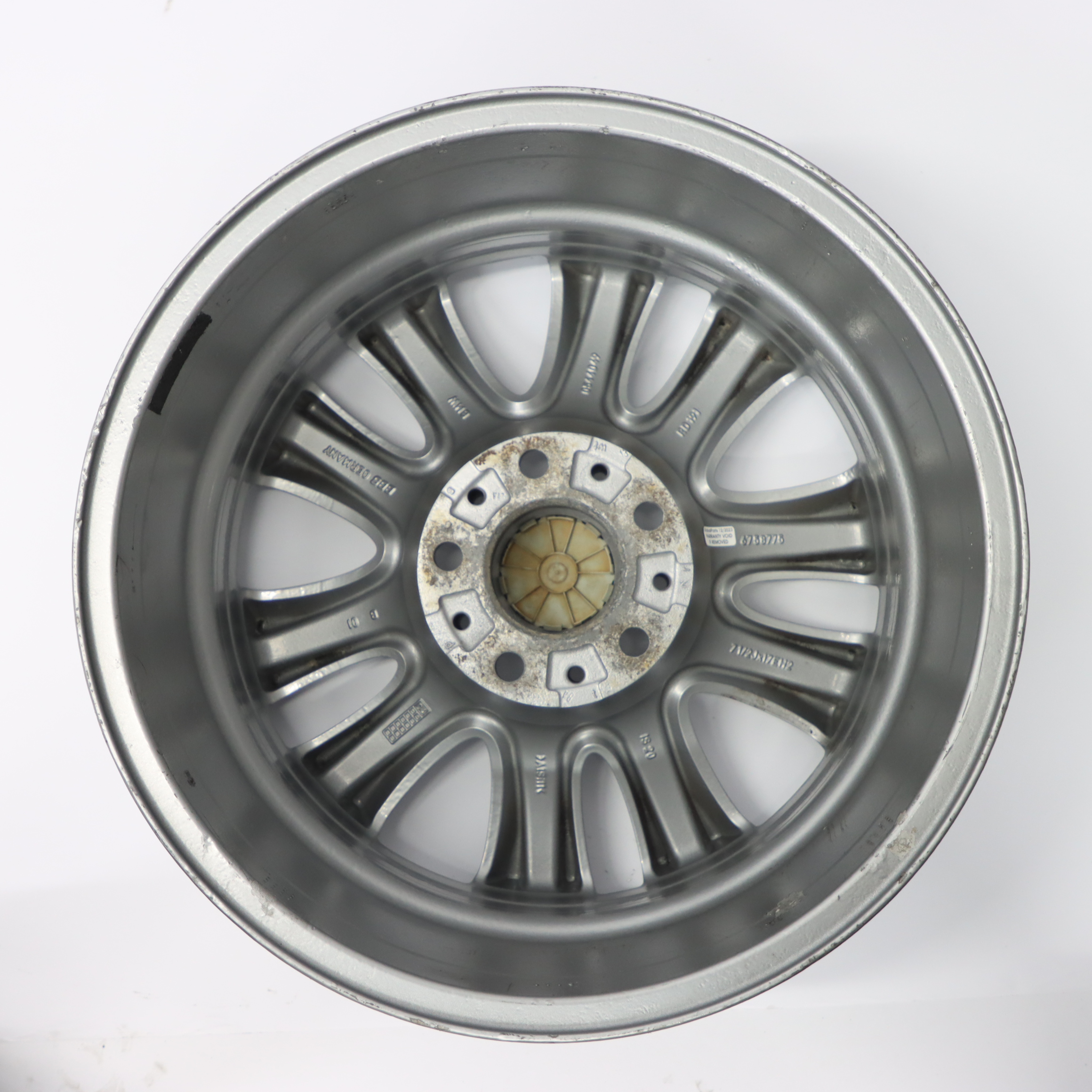 BMW E60 E61 Argent Jantes Alu Alliage 17" Double Rayon 116 7,5J ET:20 6758775