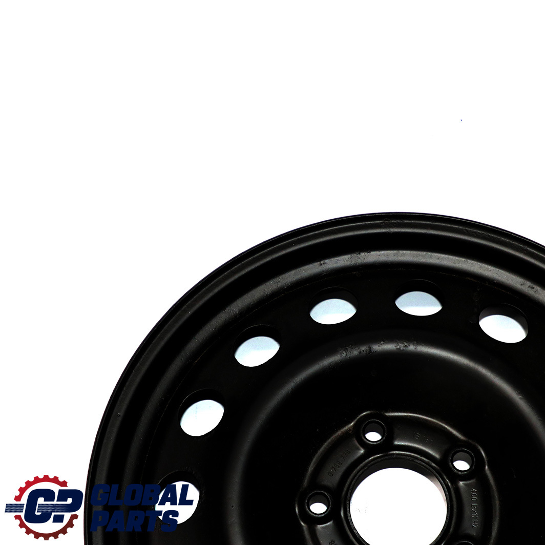 BMW E60 E61 X3 E83 Compact Spare Wheel Steel Black R17 4BX17 17