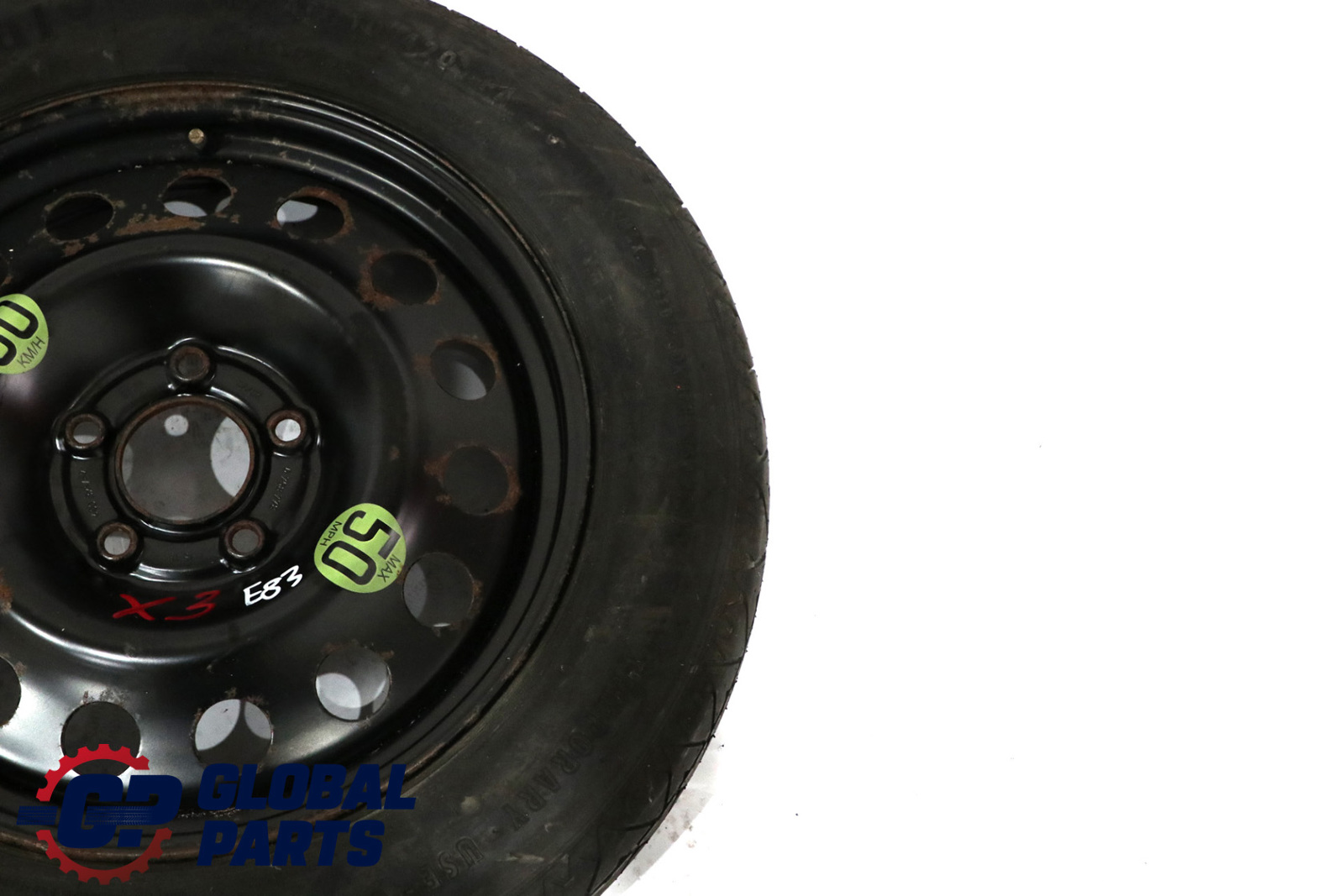 BMW X3 E83 Koło Zapasowe 135/90 R17 4BX17 ET:18 6758778