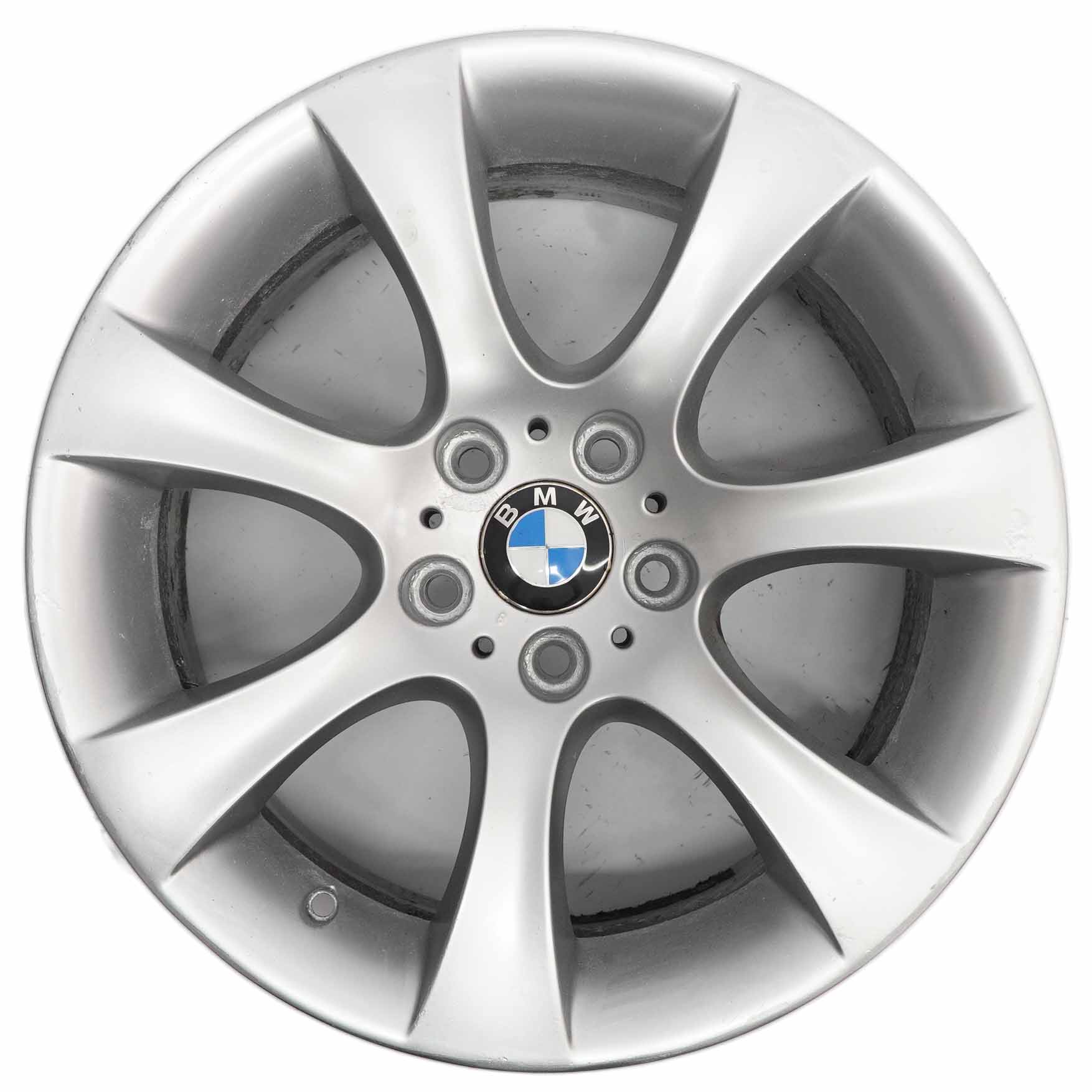 BMW Série 5 E60 E61 Jante Alliage Argent 18" 8J ET:20 Star Spoke 124 6760617