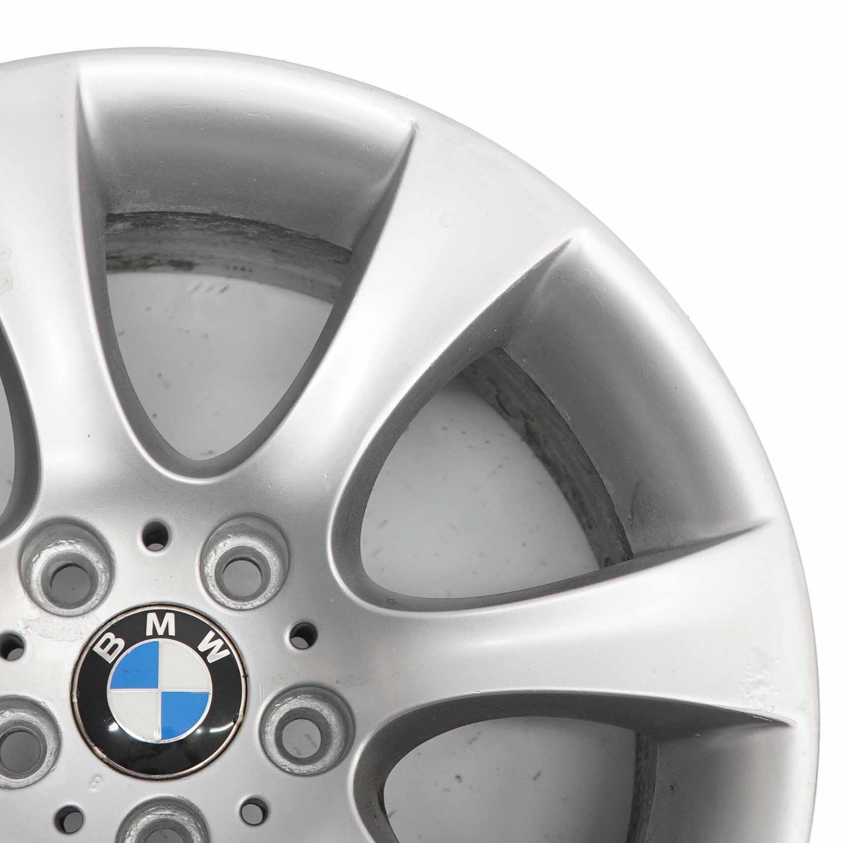 BMW Série 5 E60 E61 Jante Alliage Argent 18" 8J ET:20 Star Spoke 124 6760617