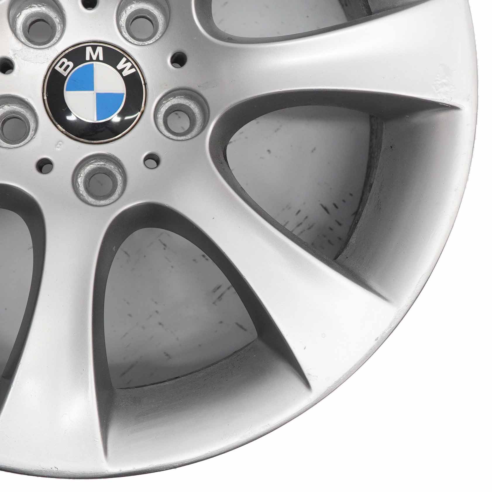 BMW Série 5 E60 E61 Jante Alliage Argent 18" 8J ET:20 Star Spoke 124 6760617