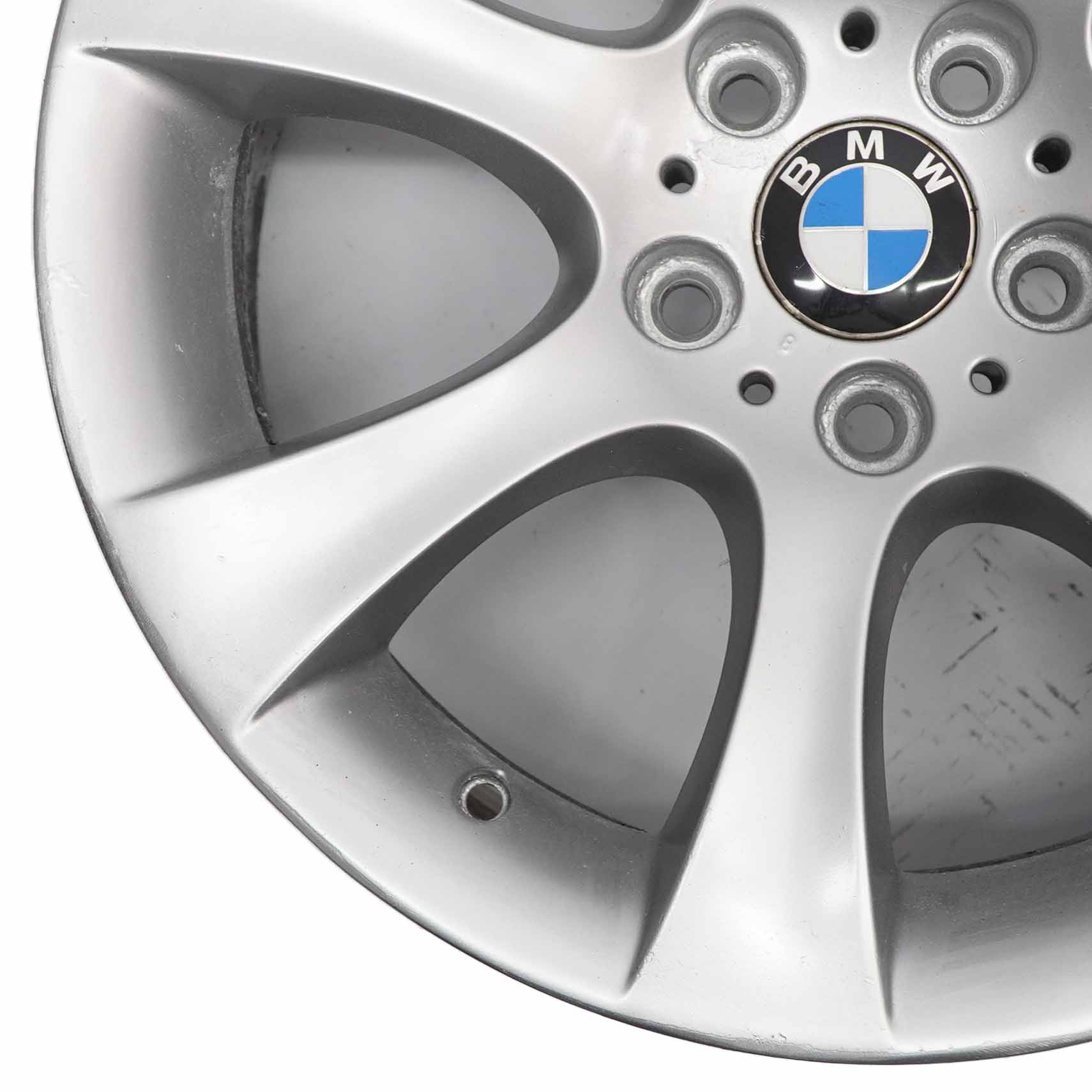 BMW Série 5 E60 E61 Jante Alliage Argent 18" 8J ET:20 Star Spoke 124 6760617