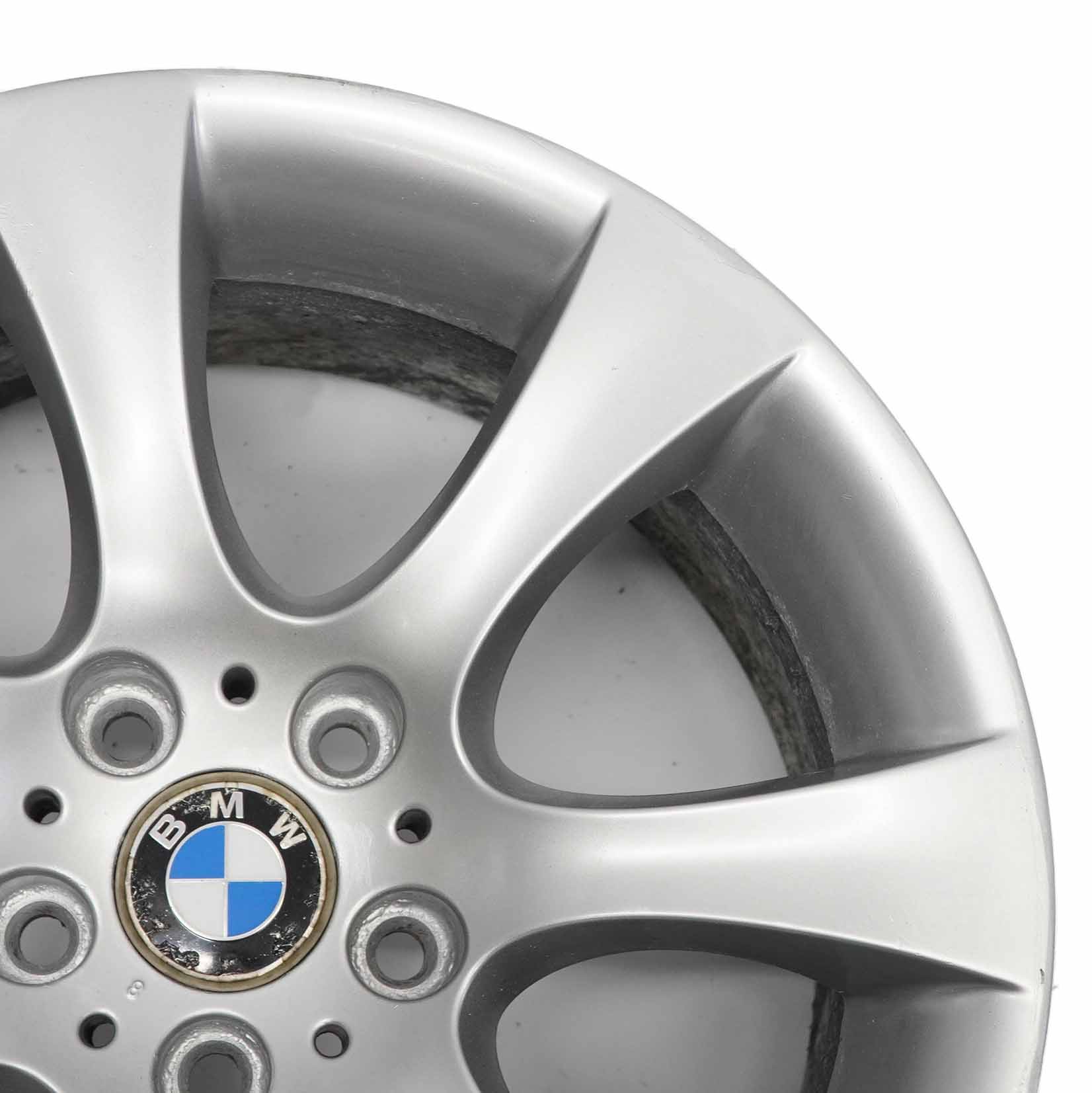 BMW Série 5 E60 E61 Jante Alliage Argent 18" 8J ET:20 Star Spoke 124 6760617