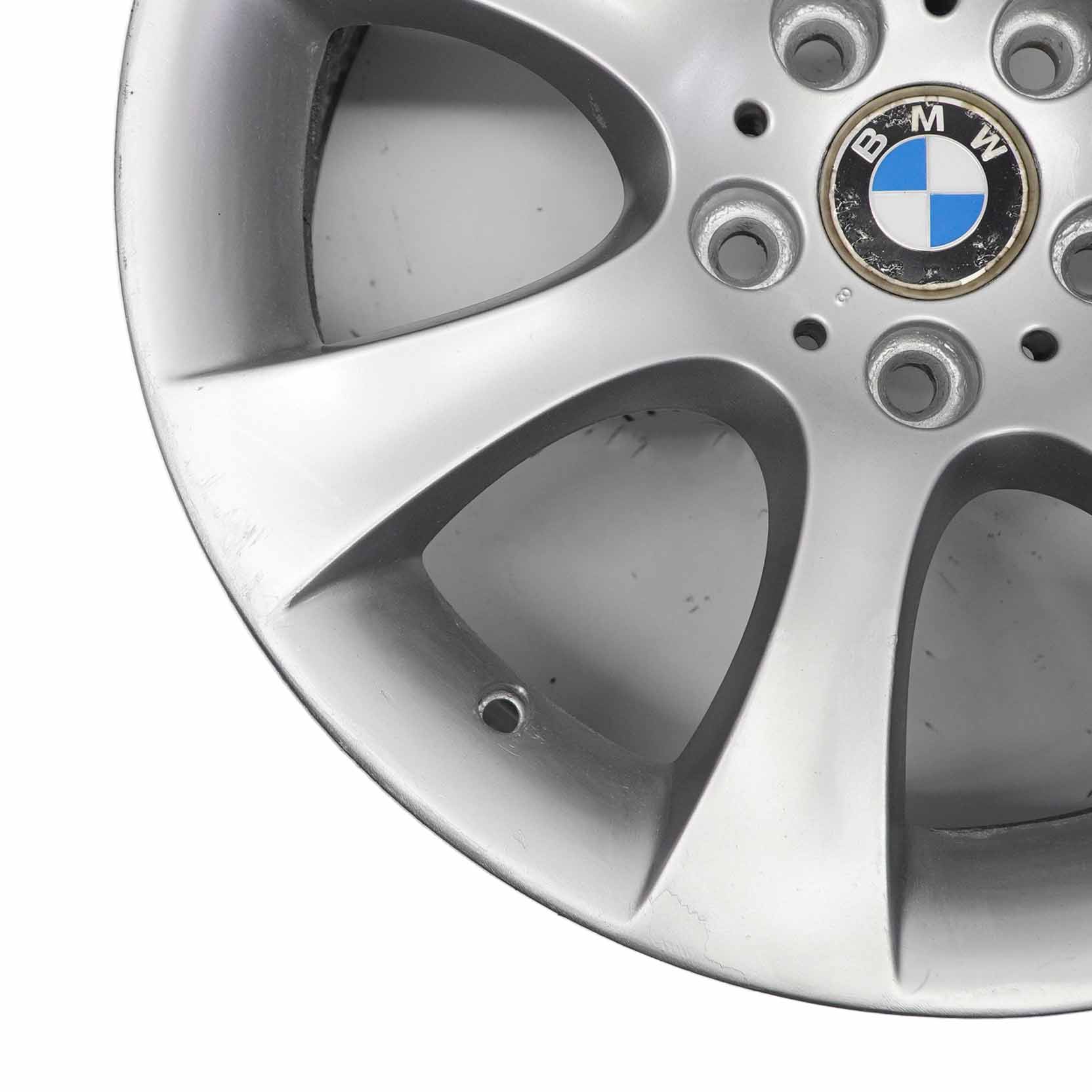 BMW Série 5 E60 E61 Jante Alliage Argent 18" 8J ET:20 Star Spoke 124 6760617