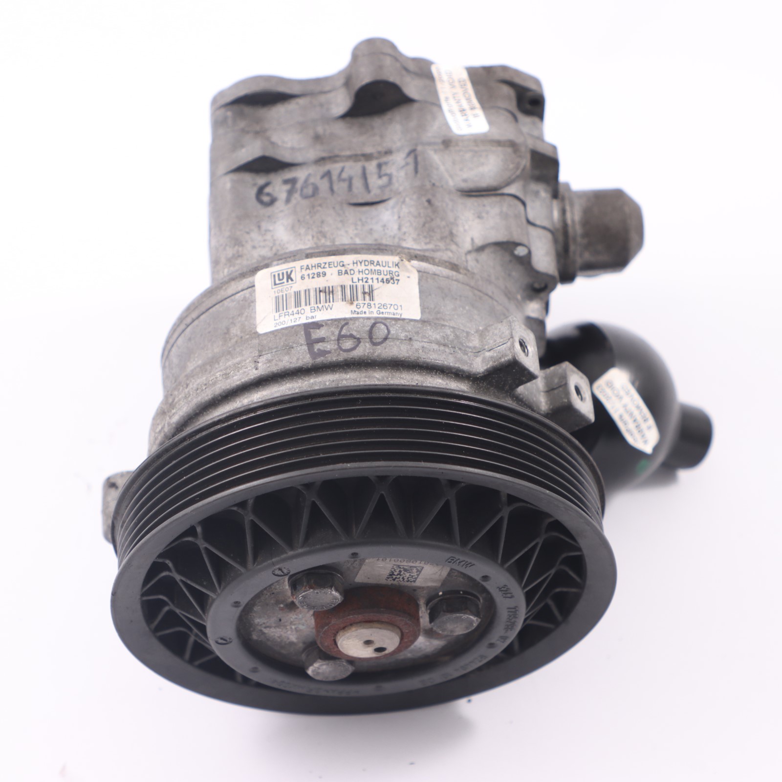 BMW E60 E61 E63 E64 LCI M57N M57N2 Servolenkung Hydraulische Tandempumpe 6781267