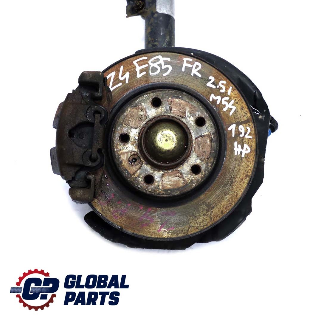 BMW Z4 Series E85 2.5i M54 Front Right O/S Suspension Leg Brake Disc Axle