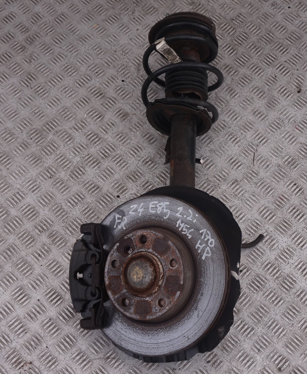 BMW Z4 Series E85 2.2i Roadster Front Right O/S Suspension Leg Brake Axle Disc Set