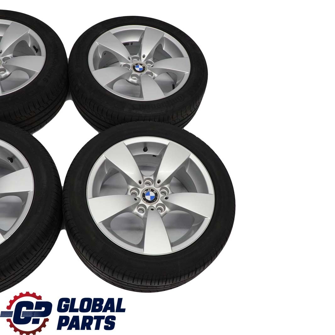 *BMW E60 E61 Komplettes 4x Alu Felge Alufelgen Reifen 17" Sternspeiche 138 7,5J