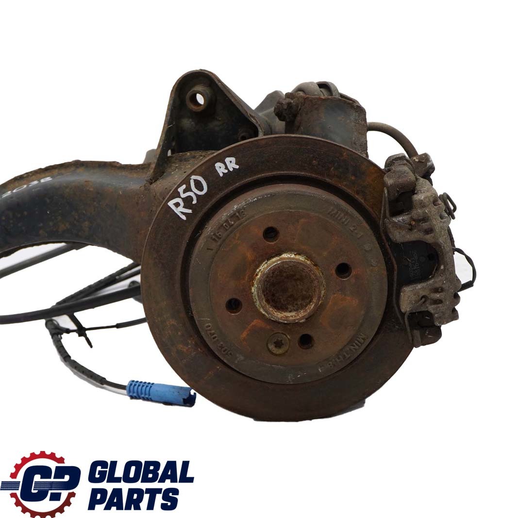 Mini Cooper R50 R52 R53 Rear Right O/S Leg Hub Brake Suspension Axle