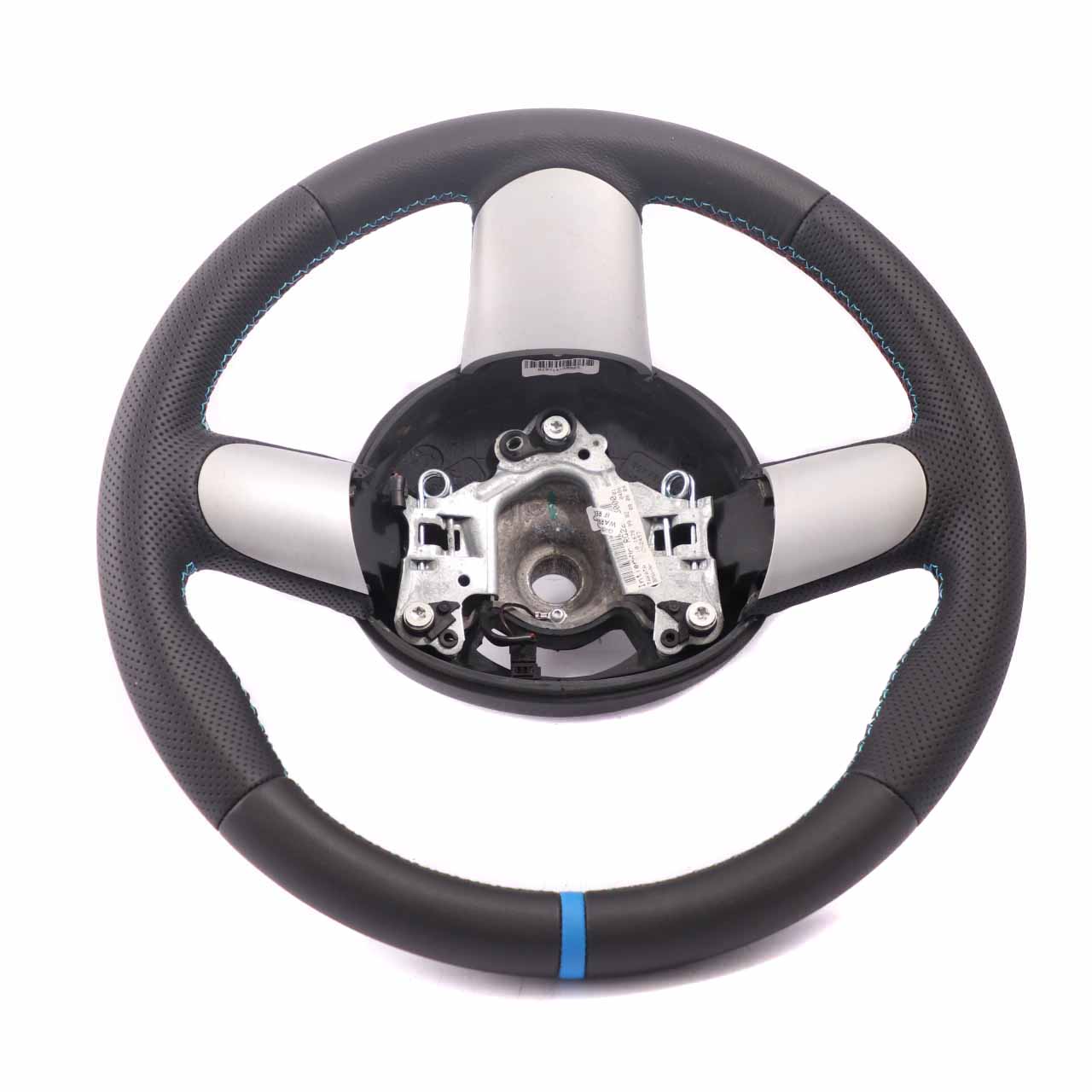 Mini Cooper R50 R52 R53 NEW Black Leather Sport Steering Wheel 6762457