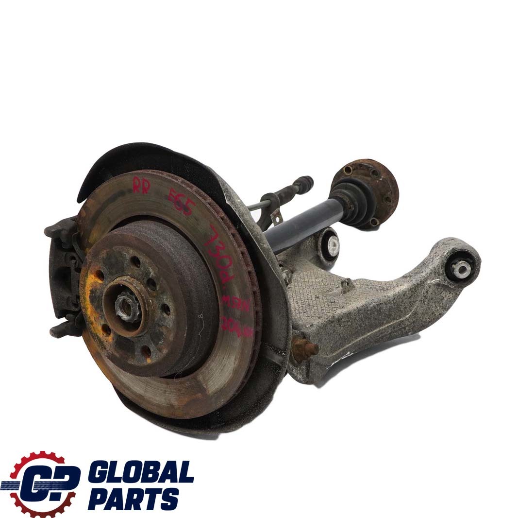 BMW 7 Series E65 730d M57N Rear Right O/S Leg Brake Disc Axle Suspension