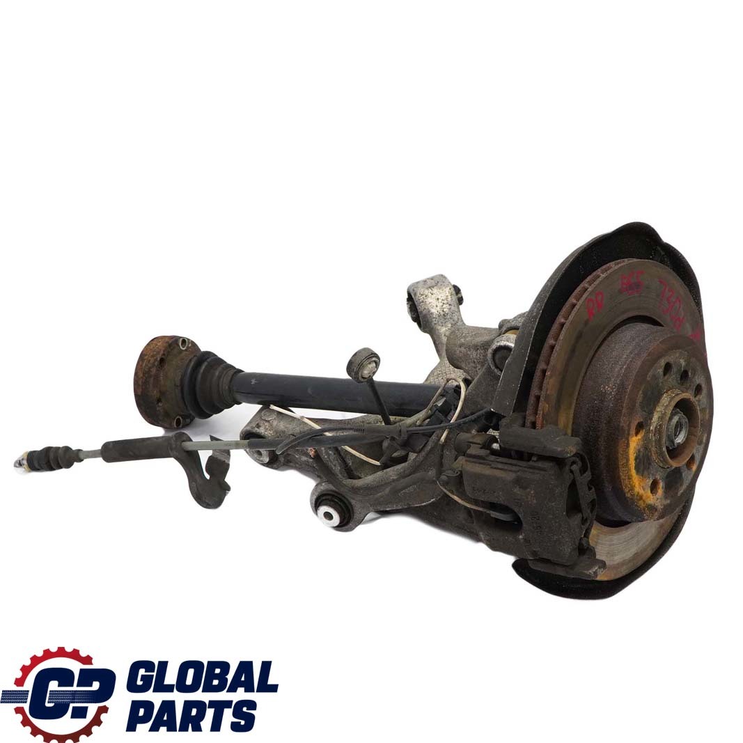 BMW 7 Series E65 730d M57N Rear Right O/S Leg Brake Disc Axle Suspension