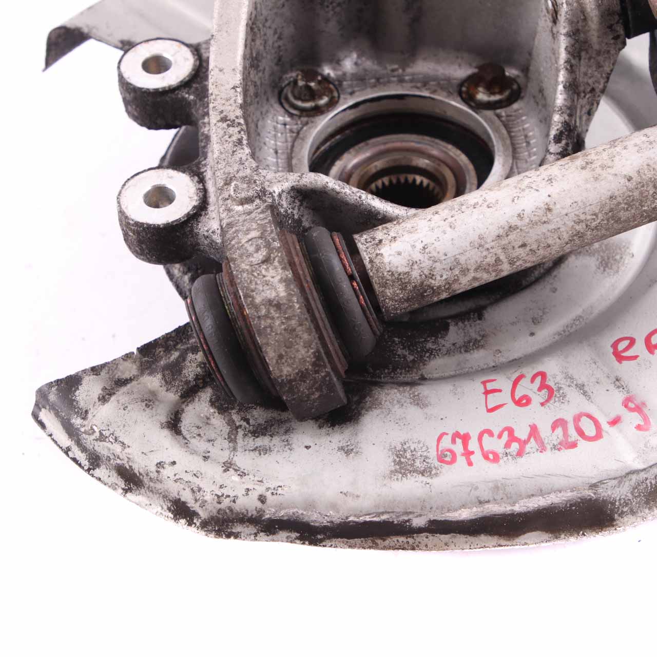 BMW E63 E64 Wheel Carrier Rear Right O/S Suspension Axle Wheel Hub 6763120