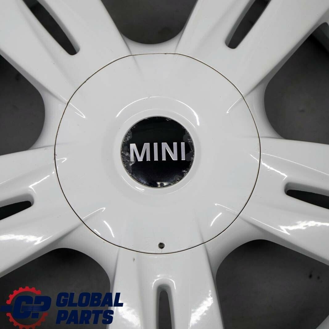 Mini Cooper One R50 R52 R53 Weiss Alu Felge 15" ET:45 5,5J 5 Star Rocket 93