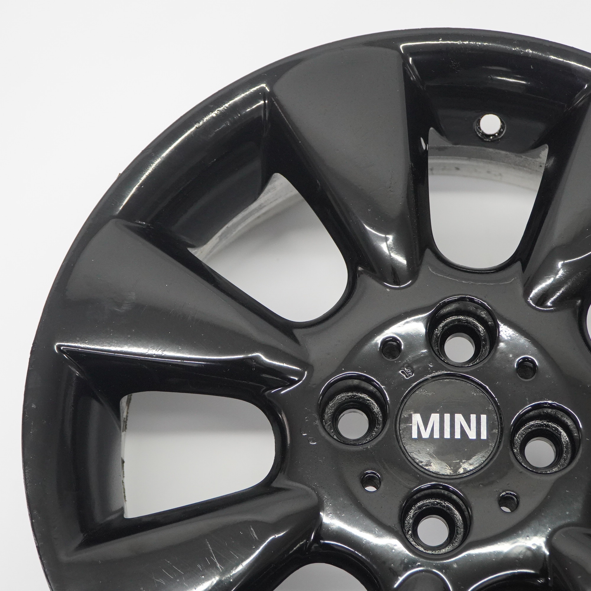 Mini Cooper R50 R52 R53 Black Wheel Alloy Rim 16" 6,5J ET:48 7-Spoke 92 6763297