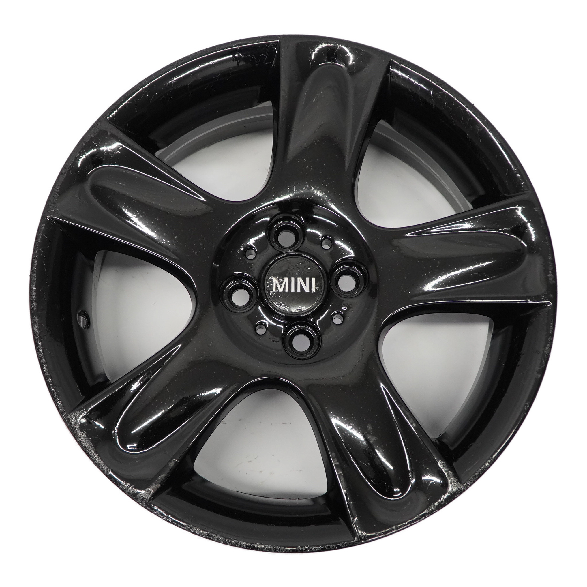 Mini Cooper One R50 R52 R53 Schwarz Felge 17" ET:48 7J 5-Stern 91 6763299