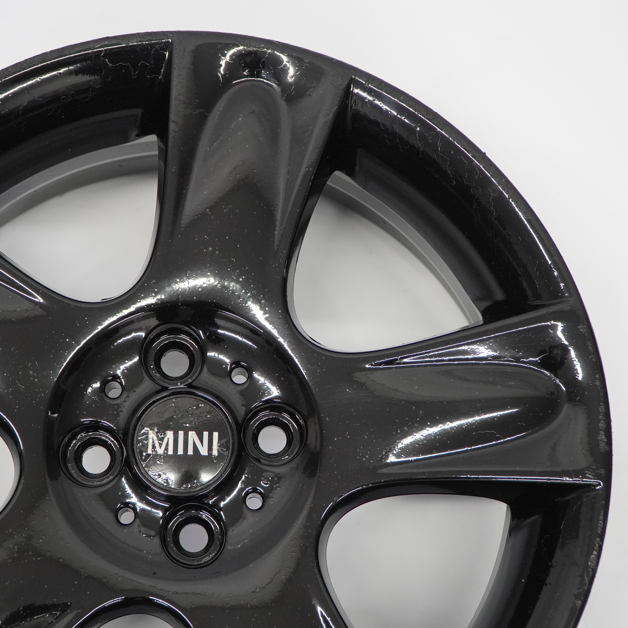 Mini Cooper One R50 R52 R53 Schwarz Felge 17" ET:48 7J 5-Stern 91 6763299