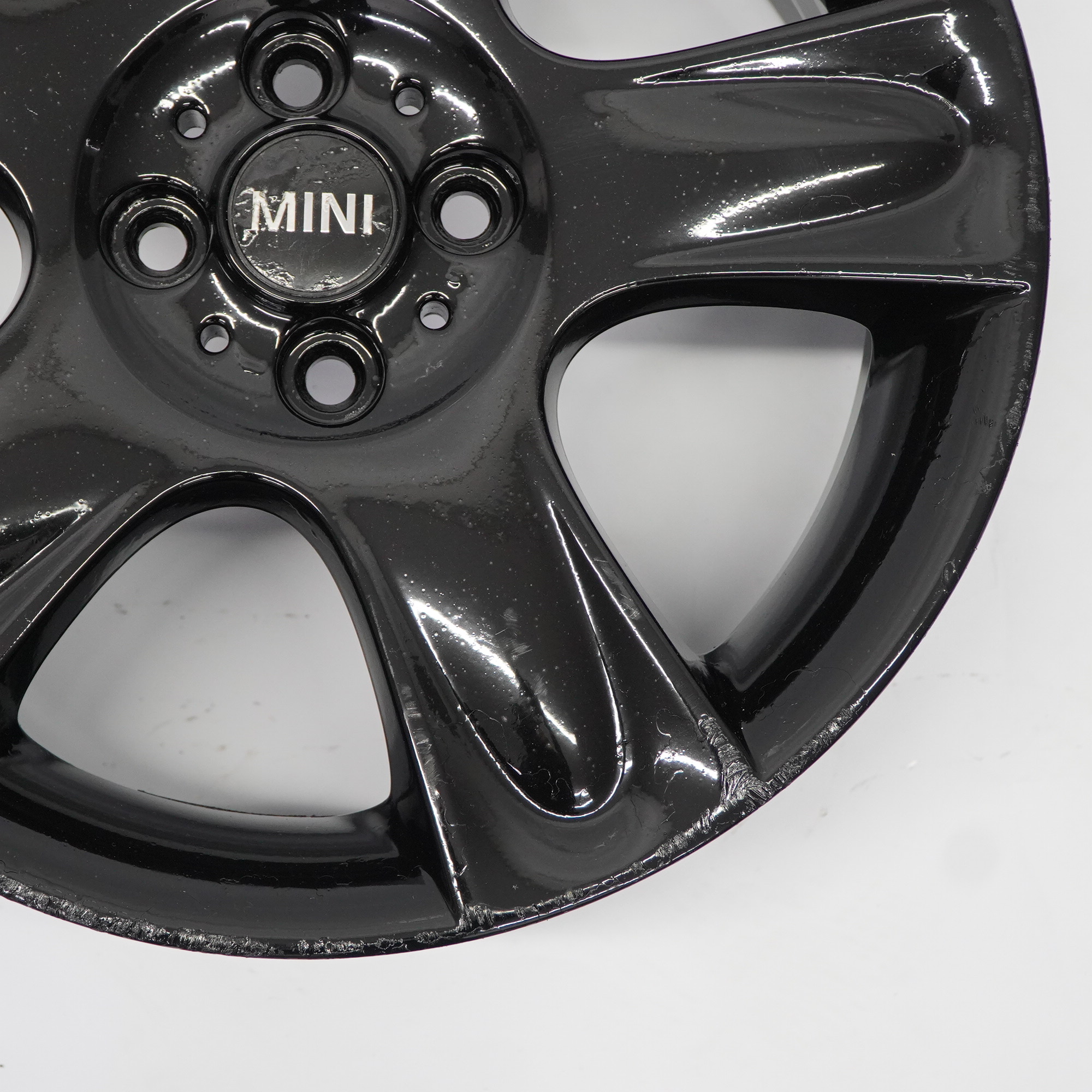 Mini Cooper One R50 R52 R53 Schwarz Felge 17" ET:48 7J 5-Stern 91 6763299