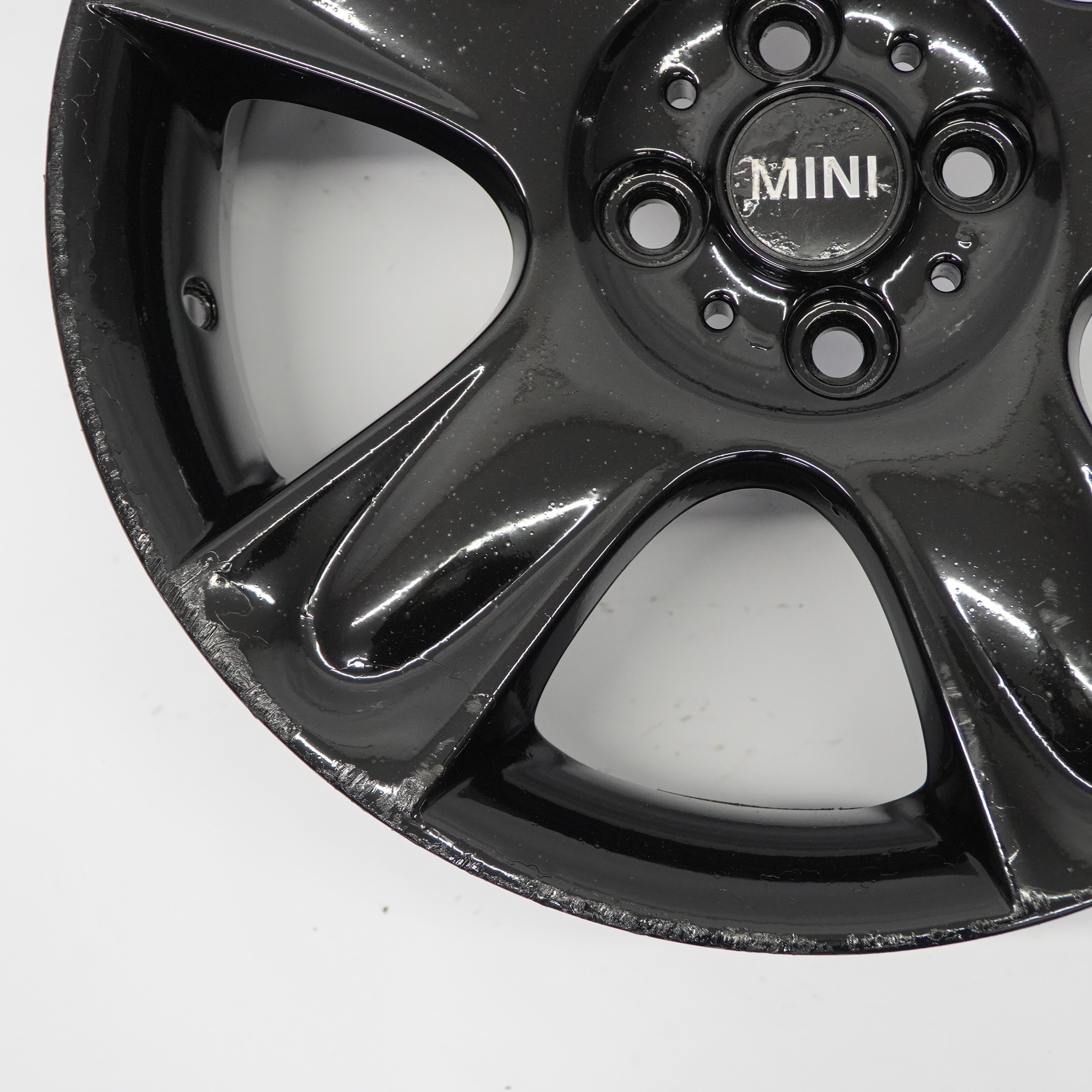 Mini Cooper One R50 R52 R53 Schwarz Felge 17" ET:48 7J 5-Stern 91 6763299