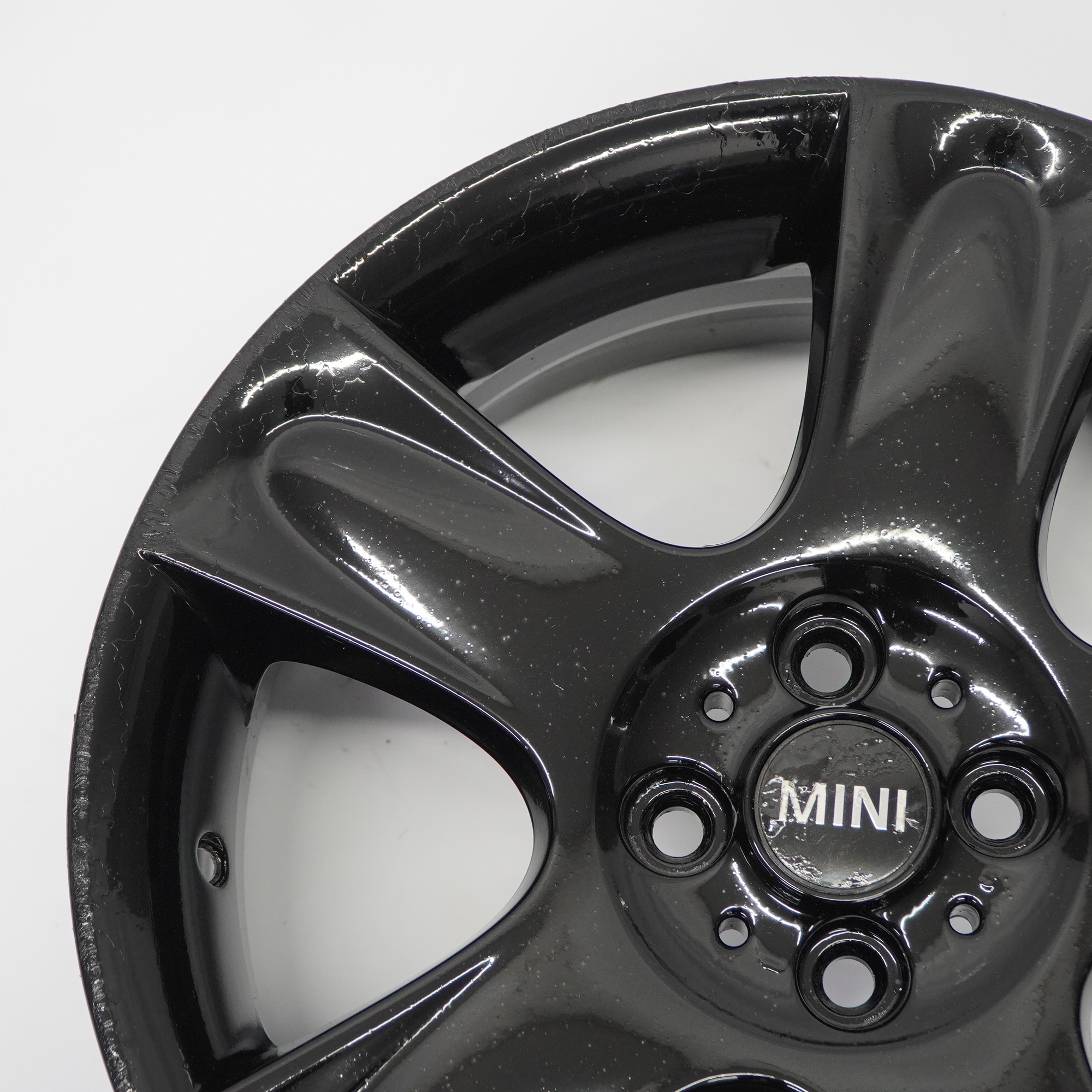 Mini Cooper One R50 R52 R53 Schwarz Felge 17" ET:48 7J 5-Stern 91 6763299