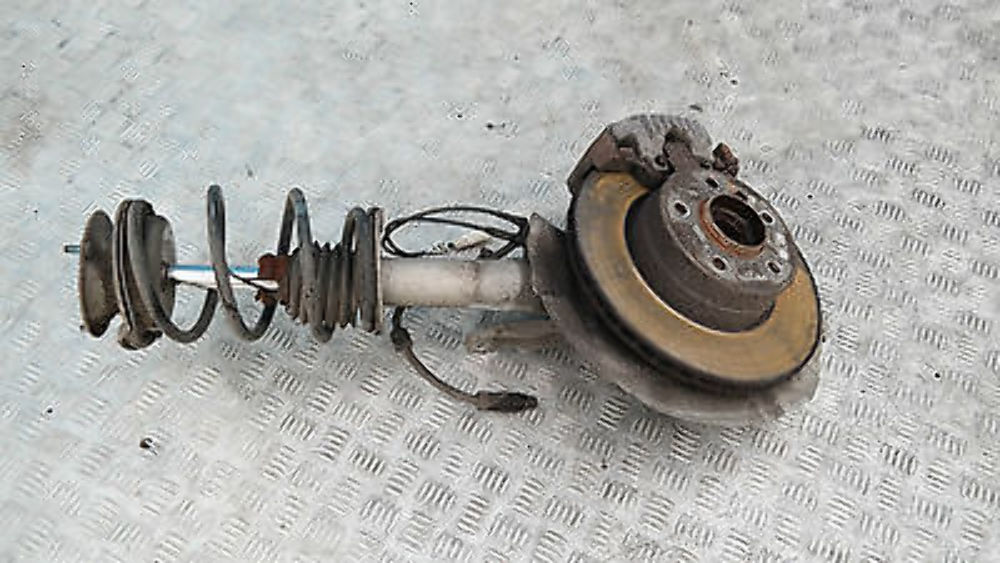 BMW 5 er E60 525i M54 Stoßdämpfer Federbein vorne links Bremssattelgehäuse