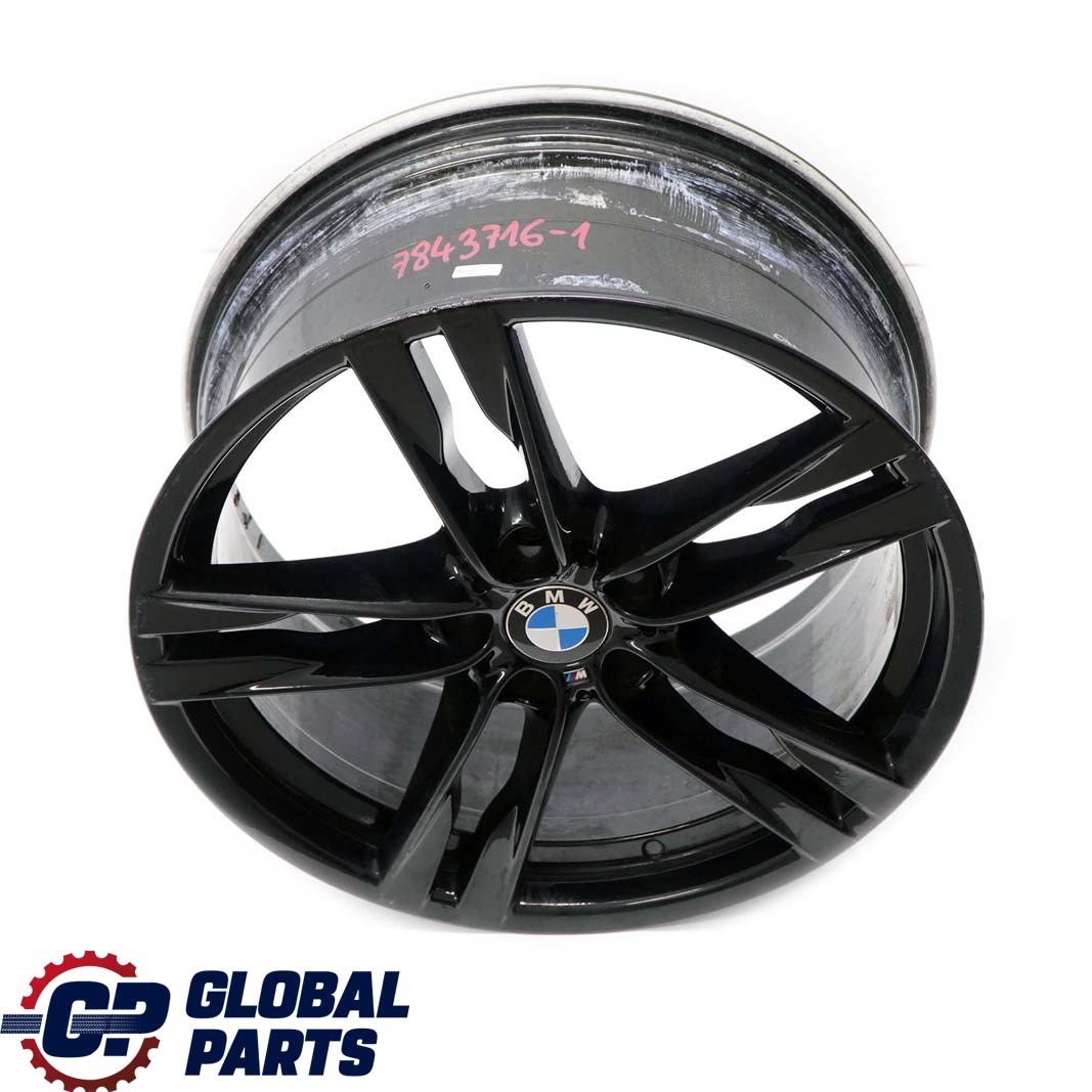 BMW F06 F12 Hinten Alu Felge Alufelge 20" 9J ET:44 M Doppelspeiche 373 7843716