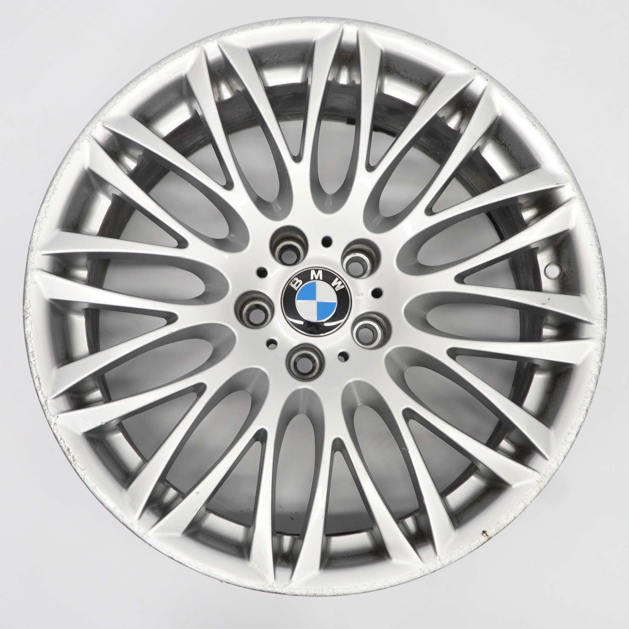 BMW E65 Silber Vorderradfelge 20" 9J ET:24 Y-Speiche 149 6764863