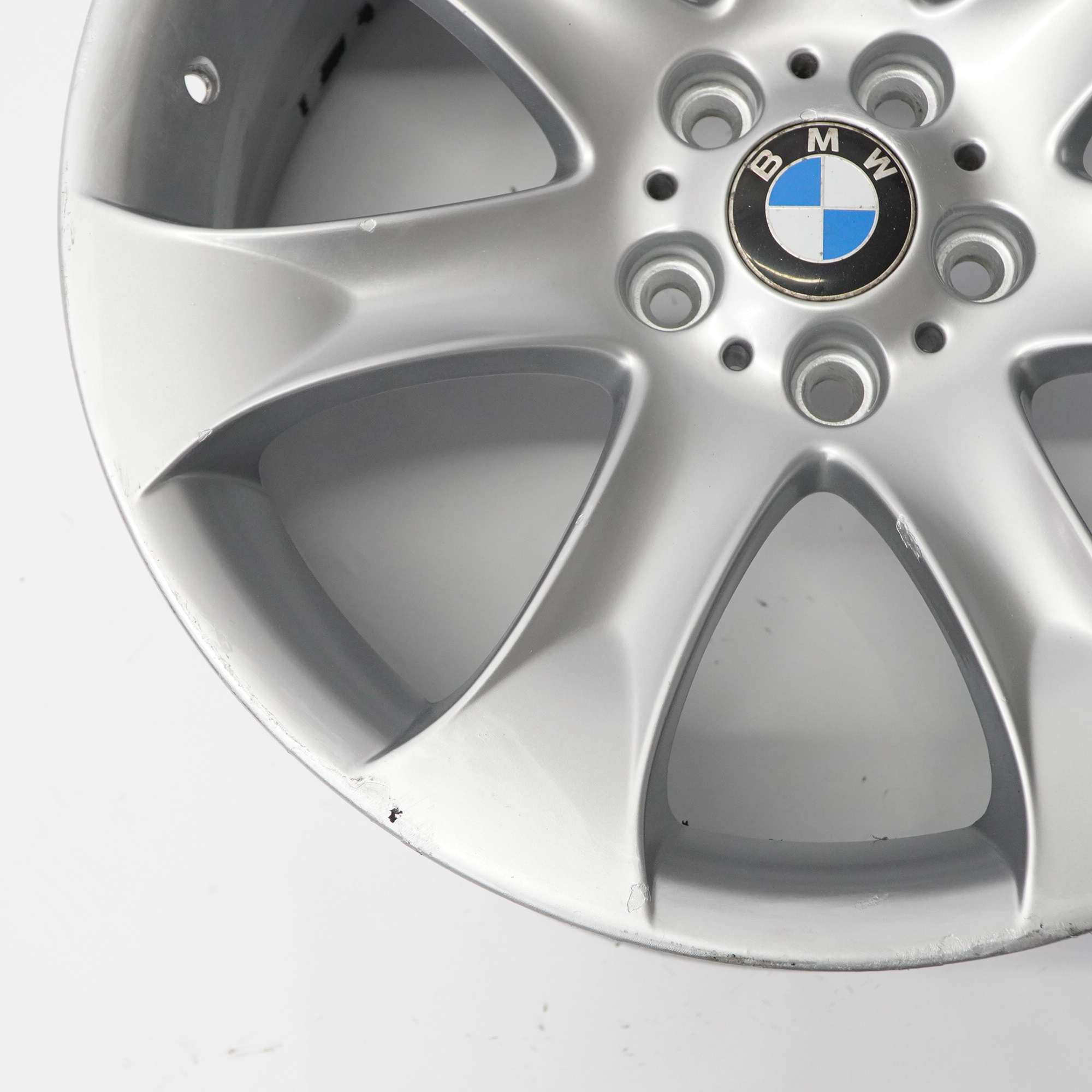 BMW X5 E53 Front Silver Alloy Wheel Rim 20" 9,5J ET:45 V-Spoke 168 6766068