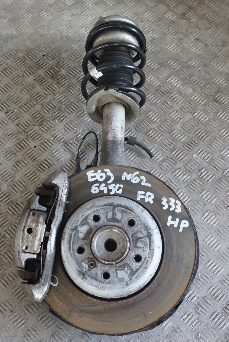 BMW 6 Series E63 645Ci N62 Front Right O/S Suspension Leg Brake Caliper Disc