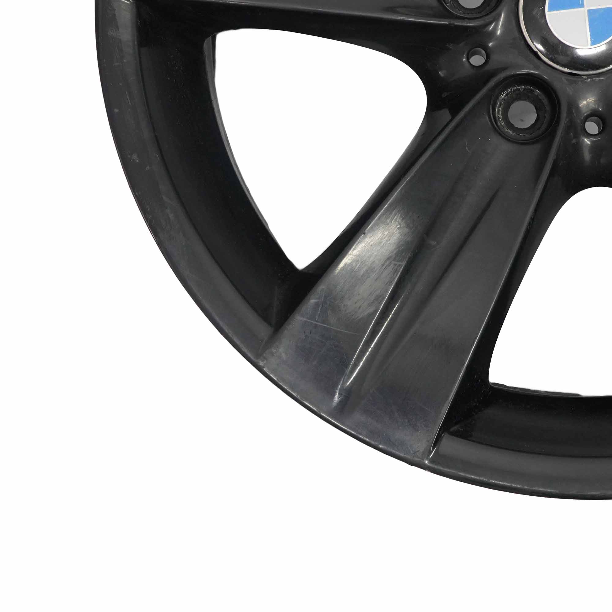 BMW E90 E91 E92 Black Rear Wheel Alloy Rim 18" Star Spoke 189 8,5J ET:37 6768859