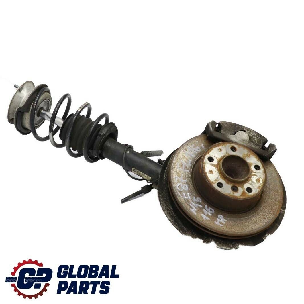 BMW 1 E87 116i N45 Front Left N/S spring strut brake suspension leg hub axle