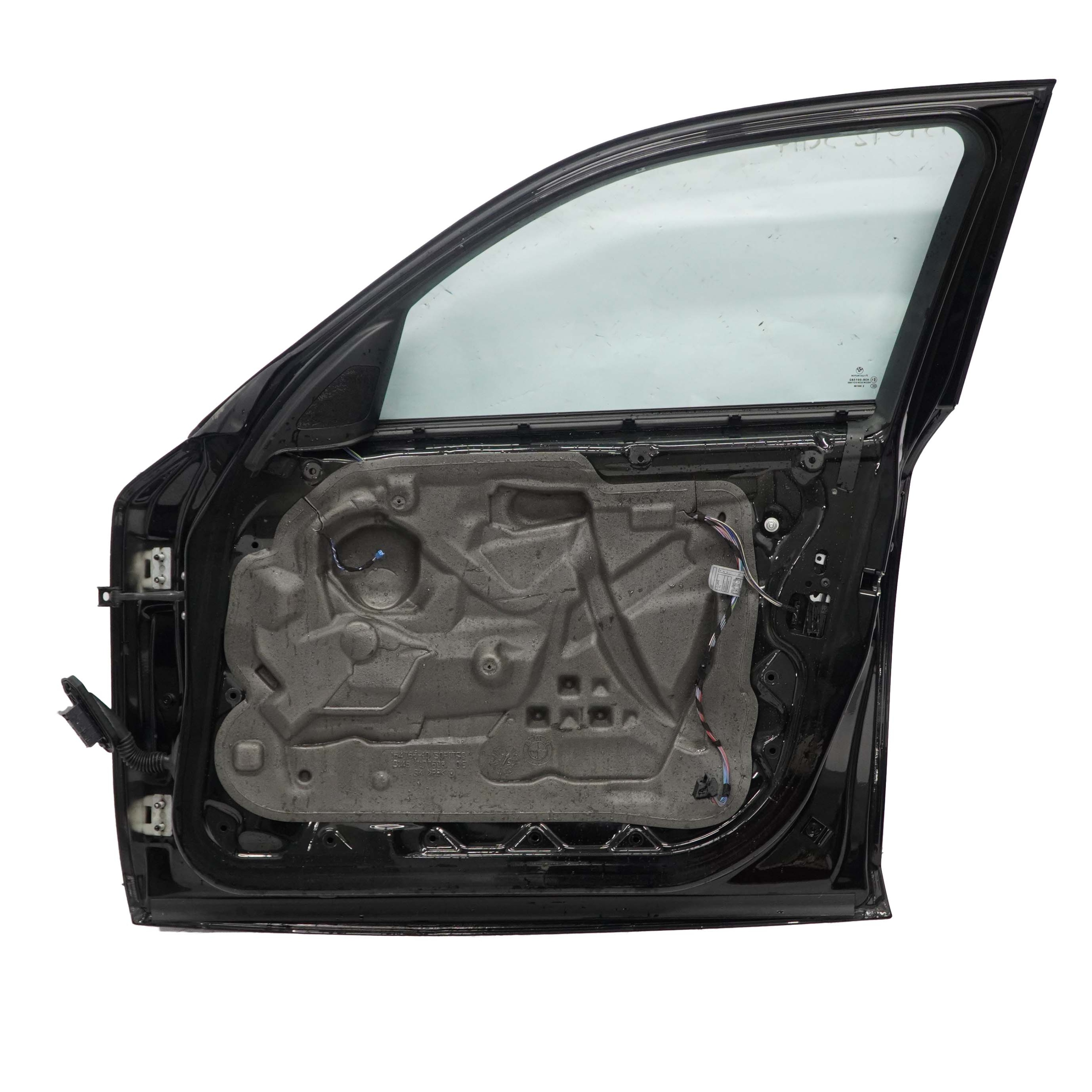 BMW 1 Series E87 4 Door Front Right O/S Schwarz 2 Black - 668