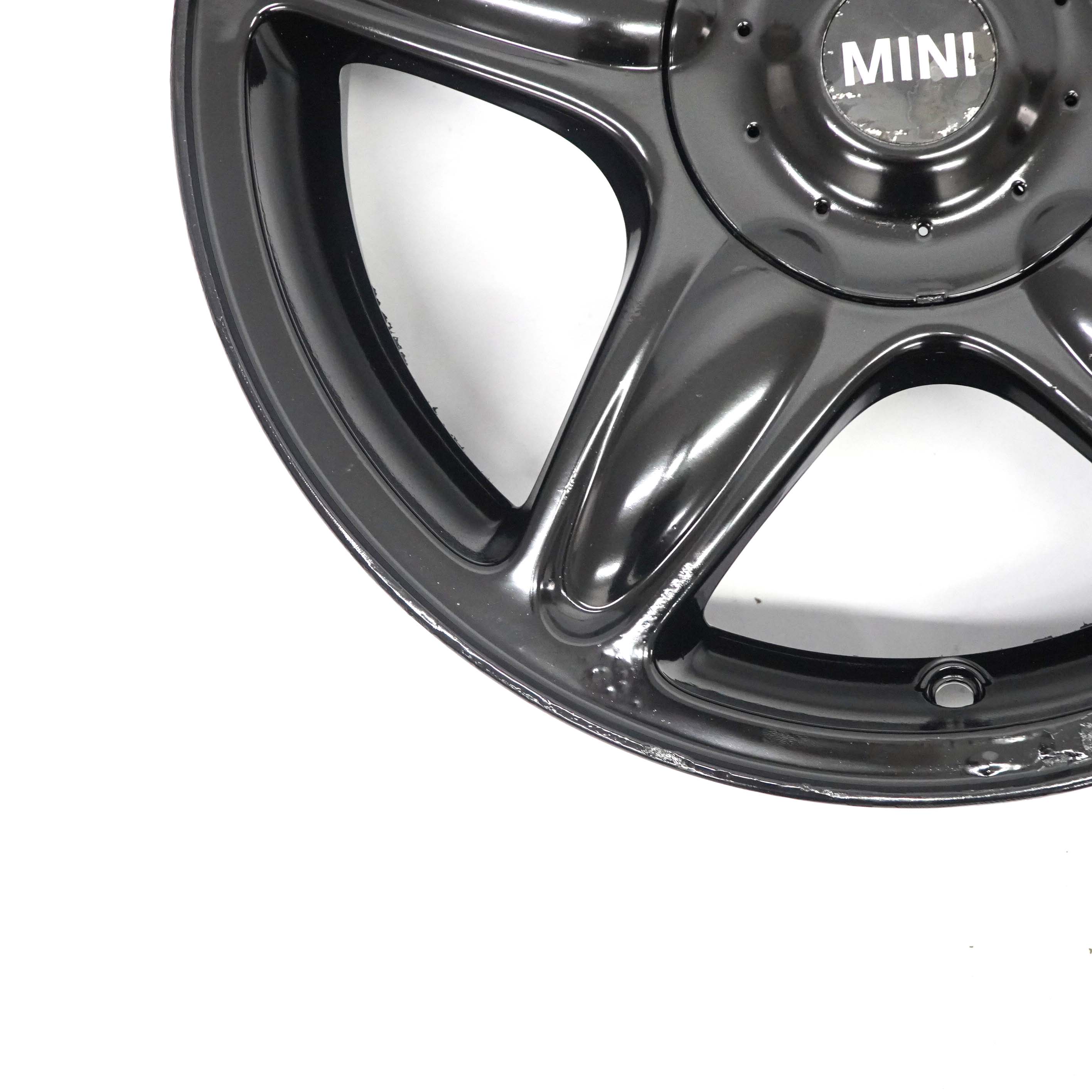 Mini Cooper One R50 R55 R56 Black Wheel Alloy Rim 16" 6,5J 5-Star Blaster 103