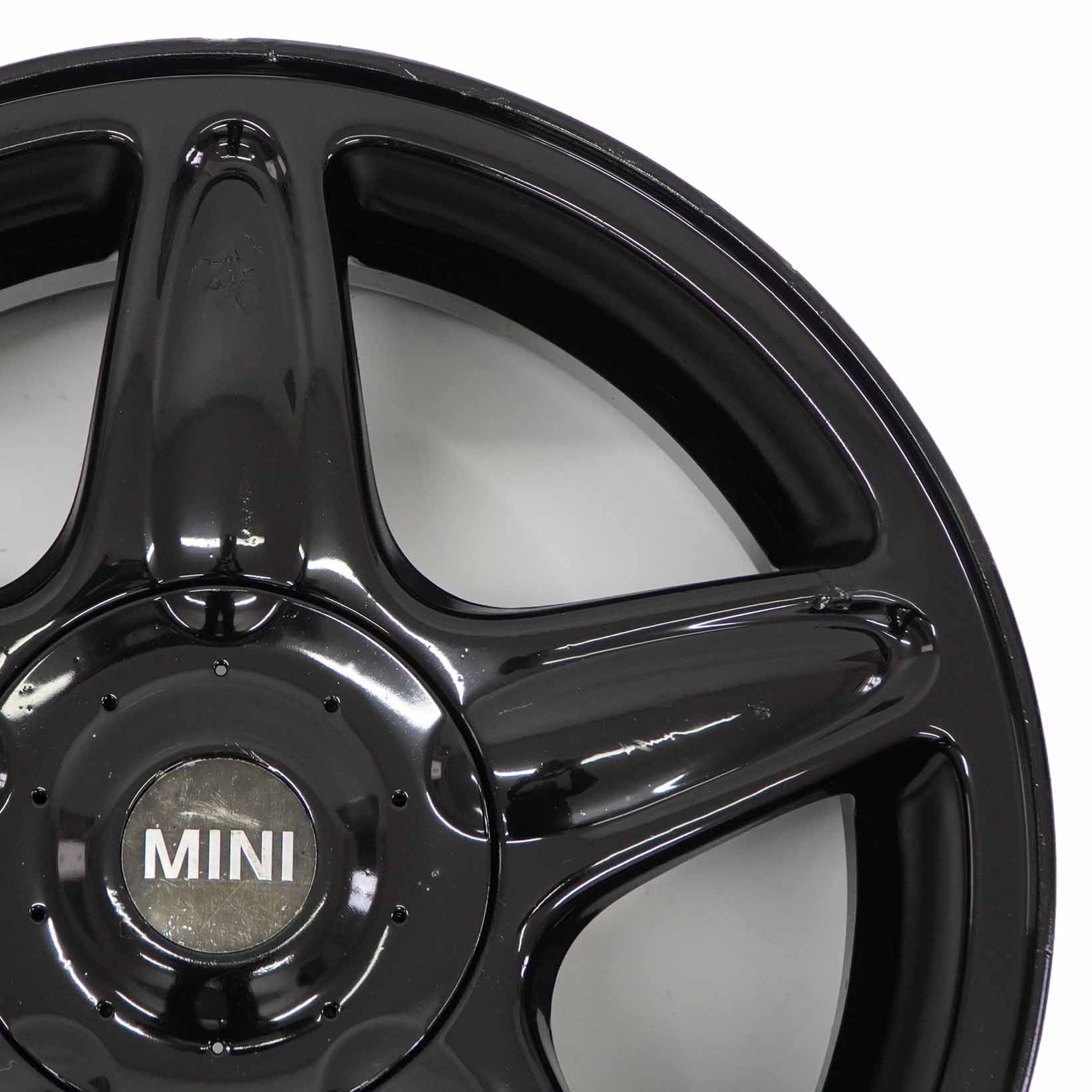 Mini Cooper One R50 R55 R56 Schwarz Alu Felge Alufelge 16" 6,5J ET:48 6769409