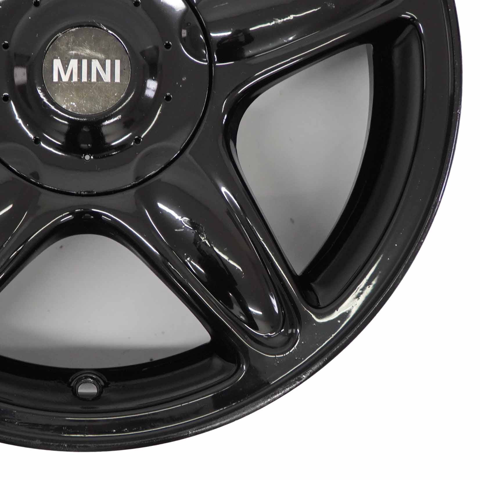 Mini Cooper One R50 R55 R56 Schwarz Alu Felge Alufelge 16" 6,5J ET:48 6769409