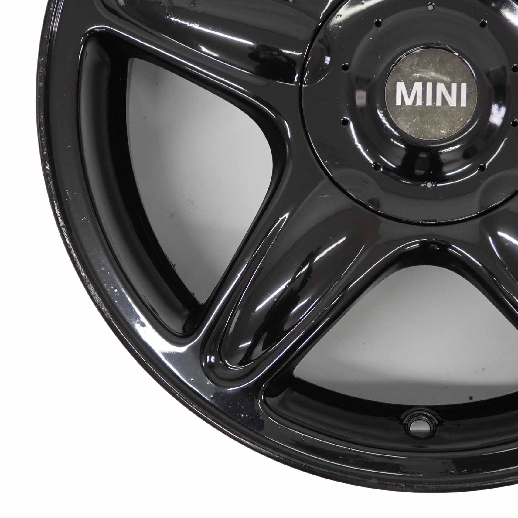 Mini Cooper One R50 R55 R56 Schwarz Alu Felge Alufelge 16" 6,5J ET:48 6769409