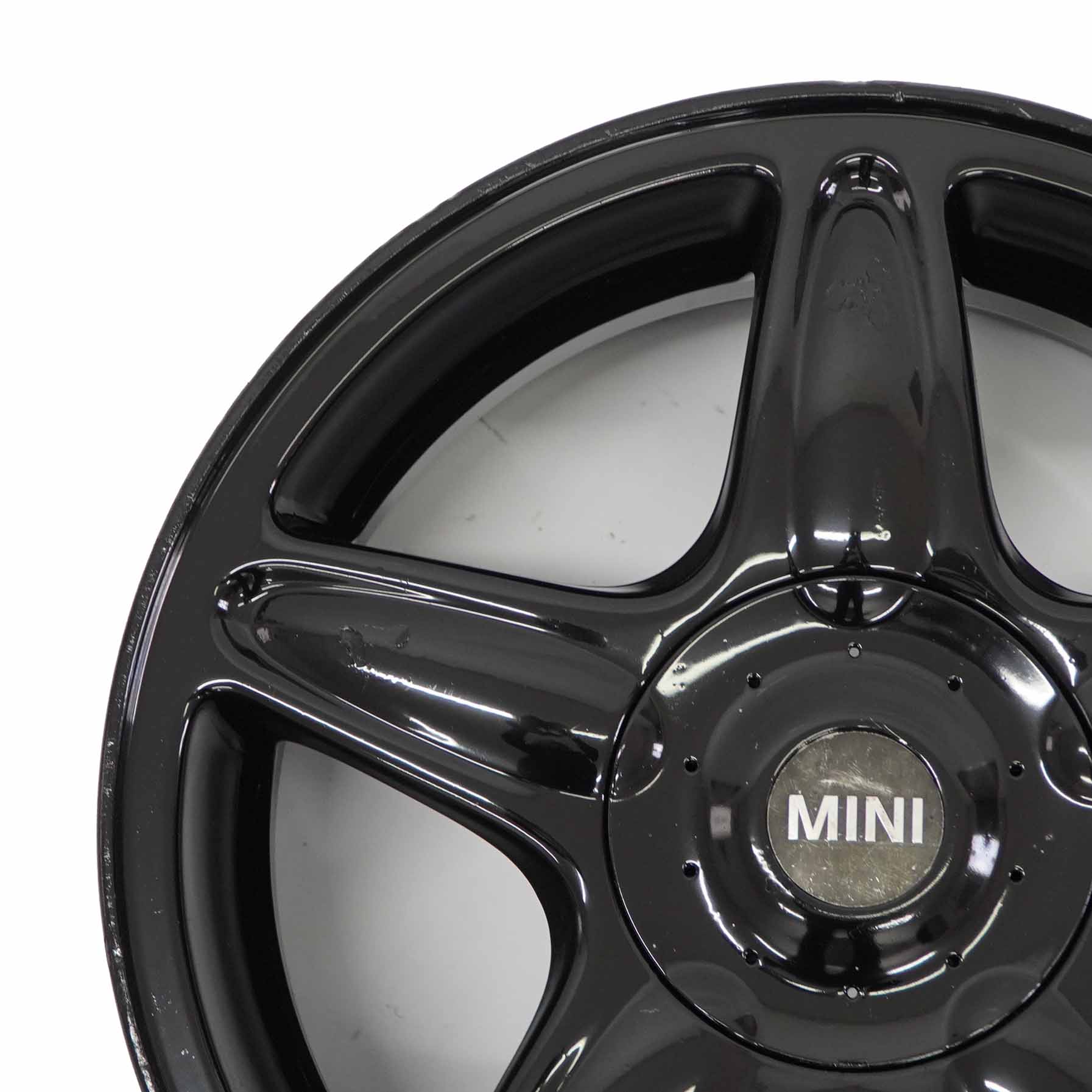 Mini Cooper One R50 R55 R56 Schwarz Alu Felge Alufelge 16" 6,5J ET:48 6769409