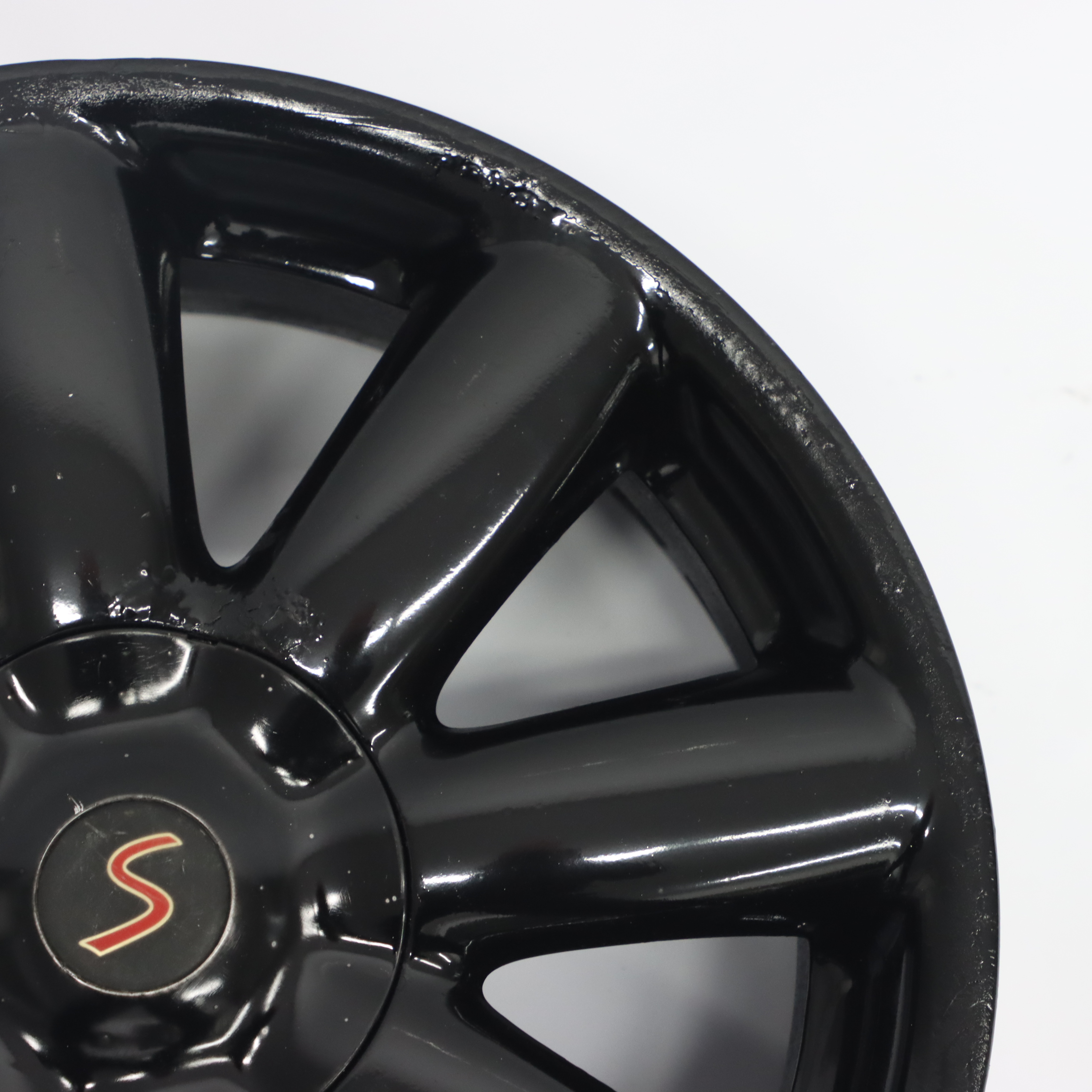 Mini Cooper R50 R55 R56 R57 Noir Jante Alliage 17" 7J ET:48 Crown Spoke 104