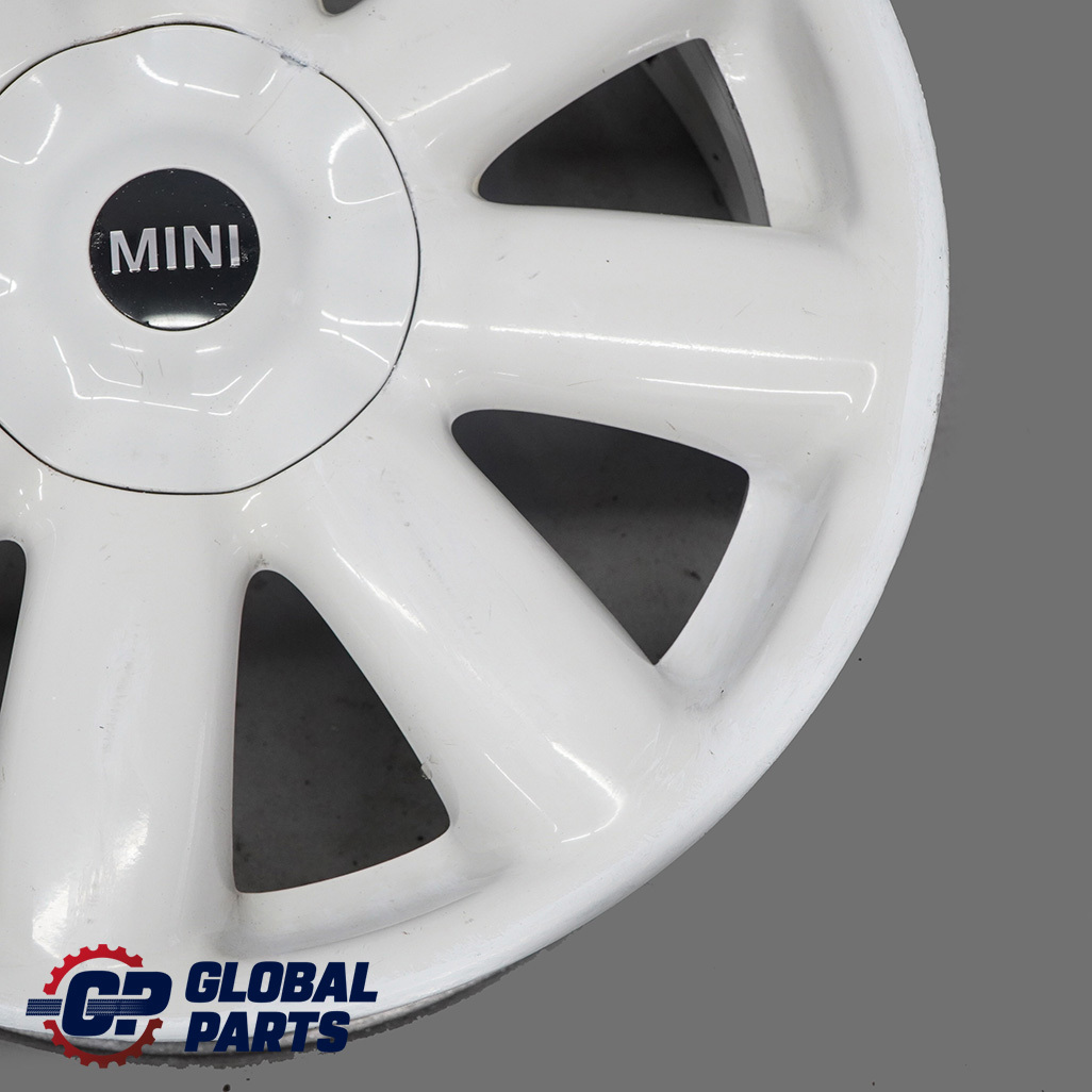 Mini Cooper R50 R56 Weiß Alu Felge Alufelge 17" 7J ET:48Crown Spoke 104 676941