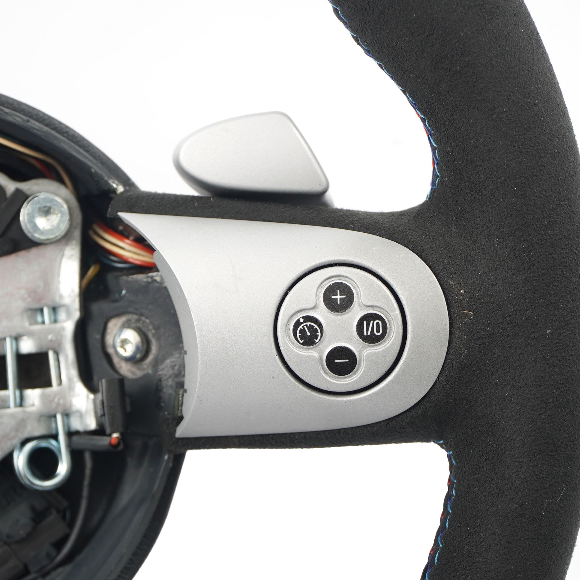 Mini R50 R53 NEW Black Leather Sport Steering Wheel Steptronic Multifunction