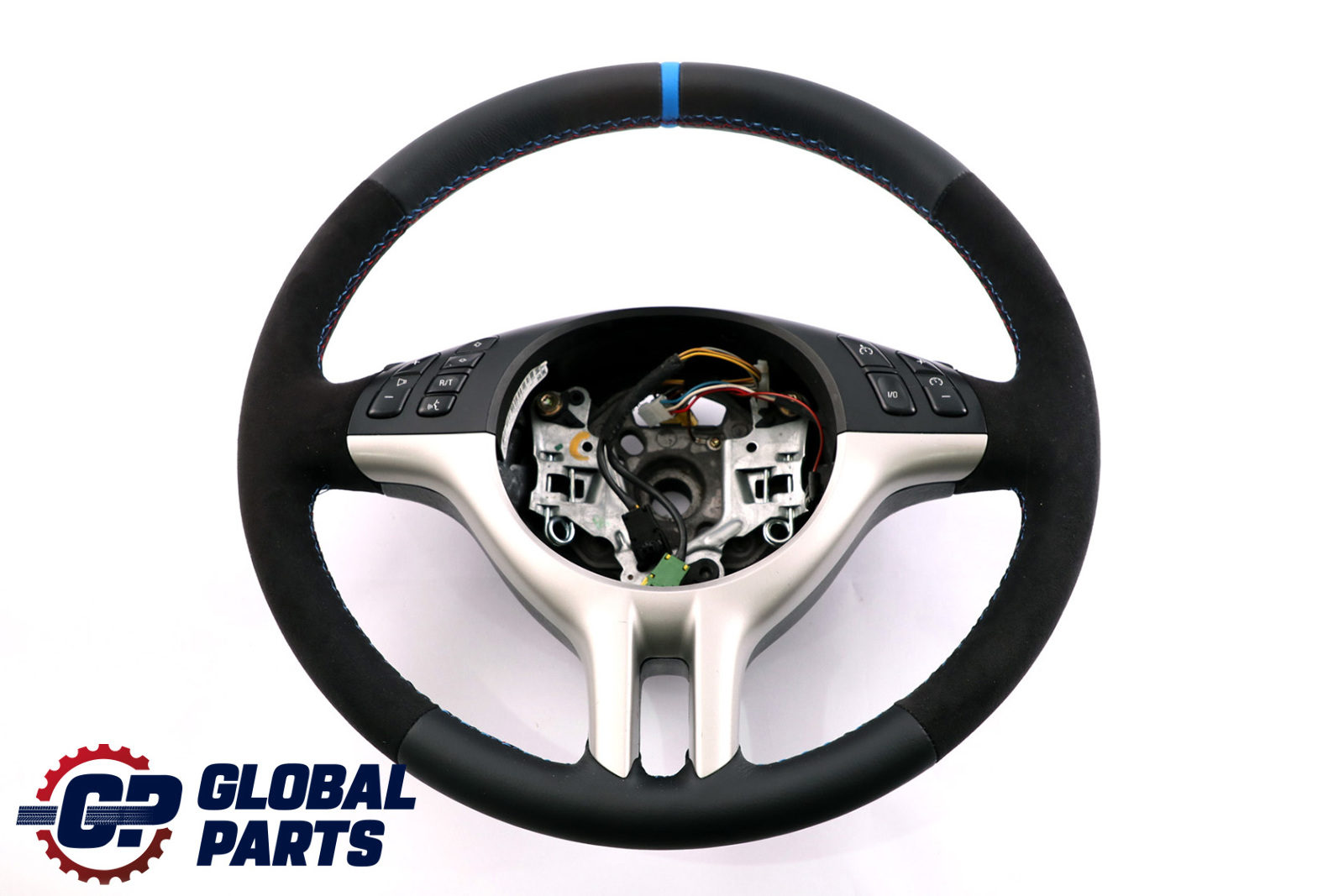 BMW X5 Series E53 NEW Black Leather / Alcantara Sport Steering Wheel 3 Spoke