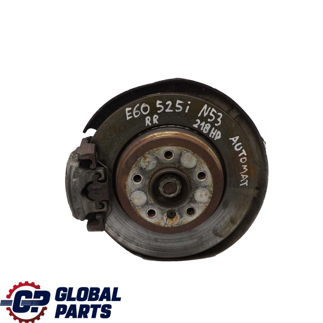 BMW 5 E60 LCI 525i N53 Rear Right O/S Suspension Hub Leg Brake Caliper Disc